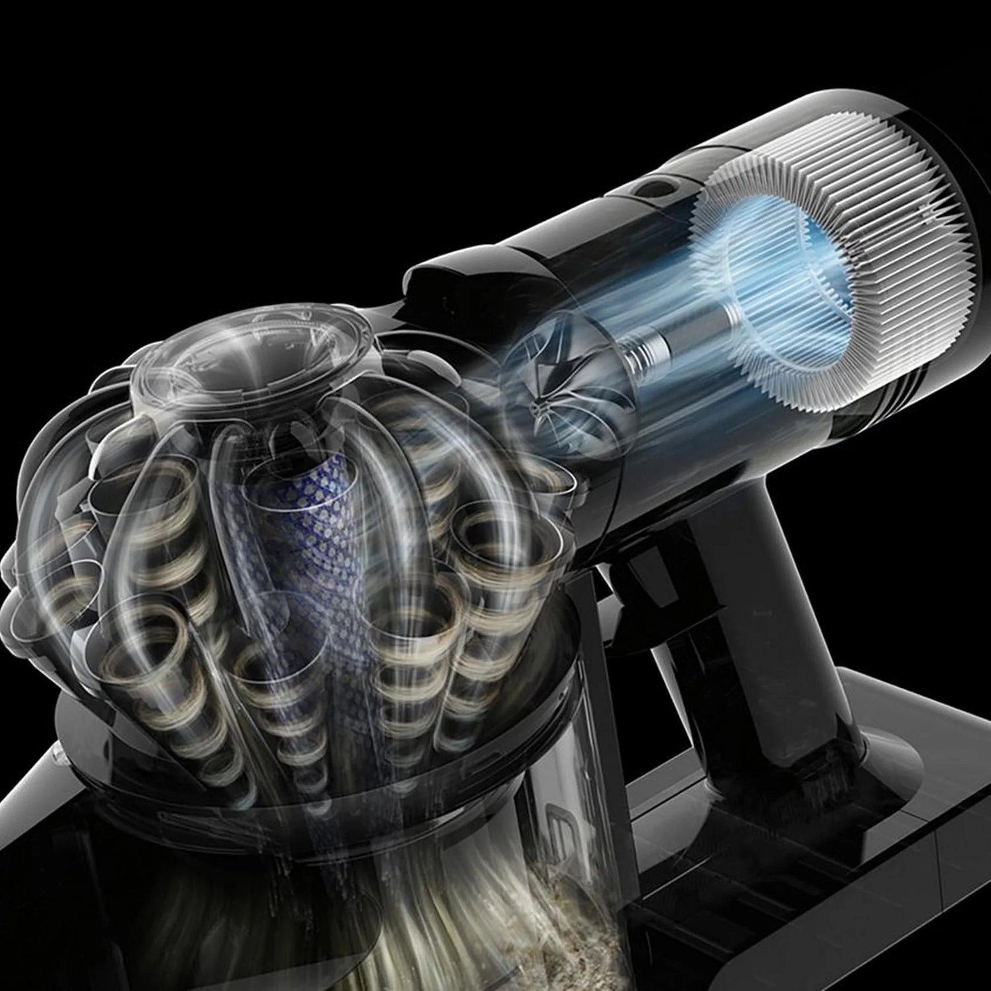 Dyson CARBOAT Handheld Vacuum - 50 Minutes Run Time - Grey