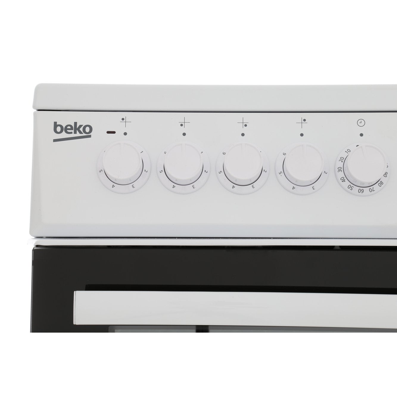 Beko EDP503W 50cm Electric Double Oven with Grill Cooker - White