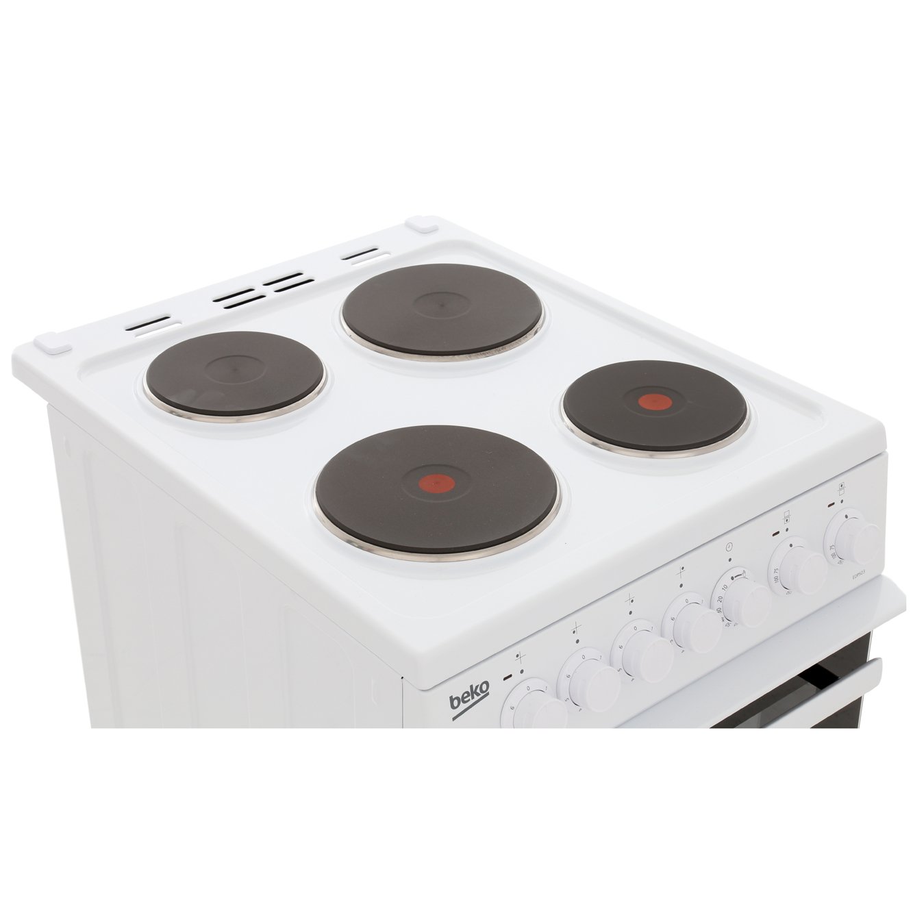 Beko EDP503W 50cm Electric Double Oven with Grill Cooker - White