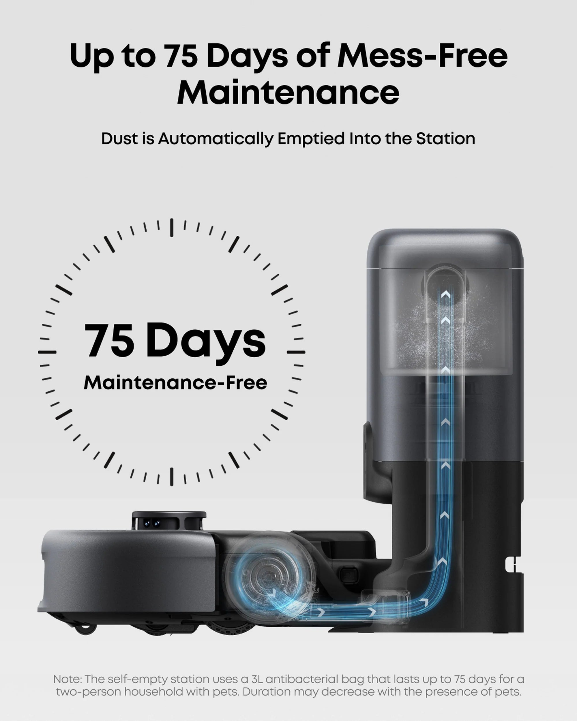 Eufy T2070G10 3-in-1 E20 Robot Vacuum