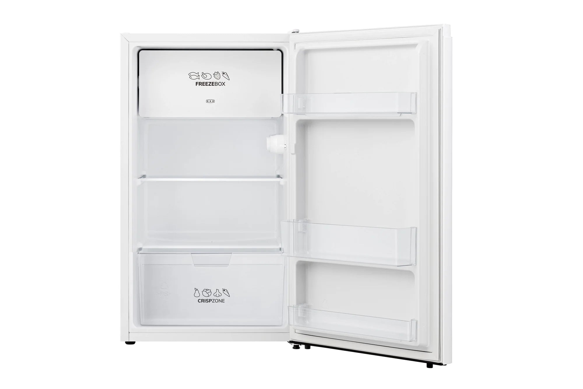 Fridgemaster MUR4894E 47.5cm Undercounter Fridge With Icebox - White