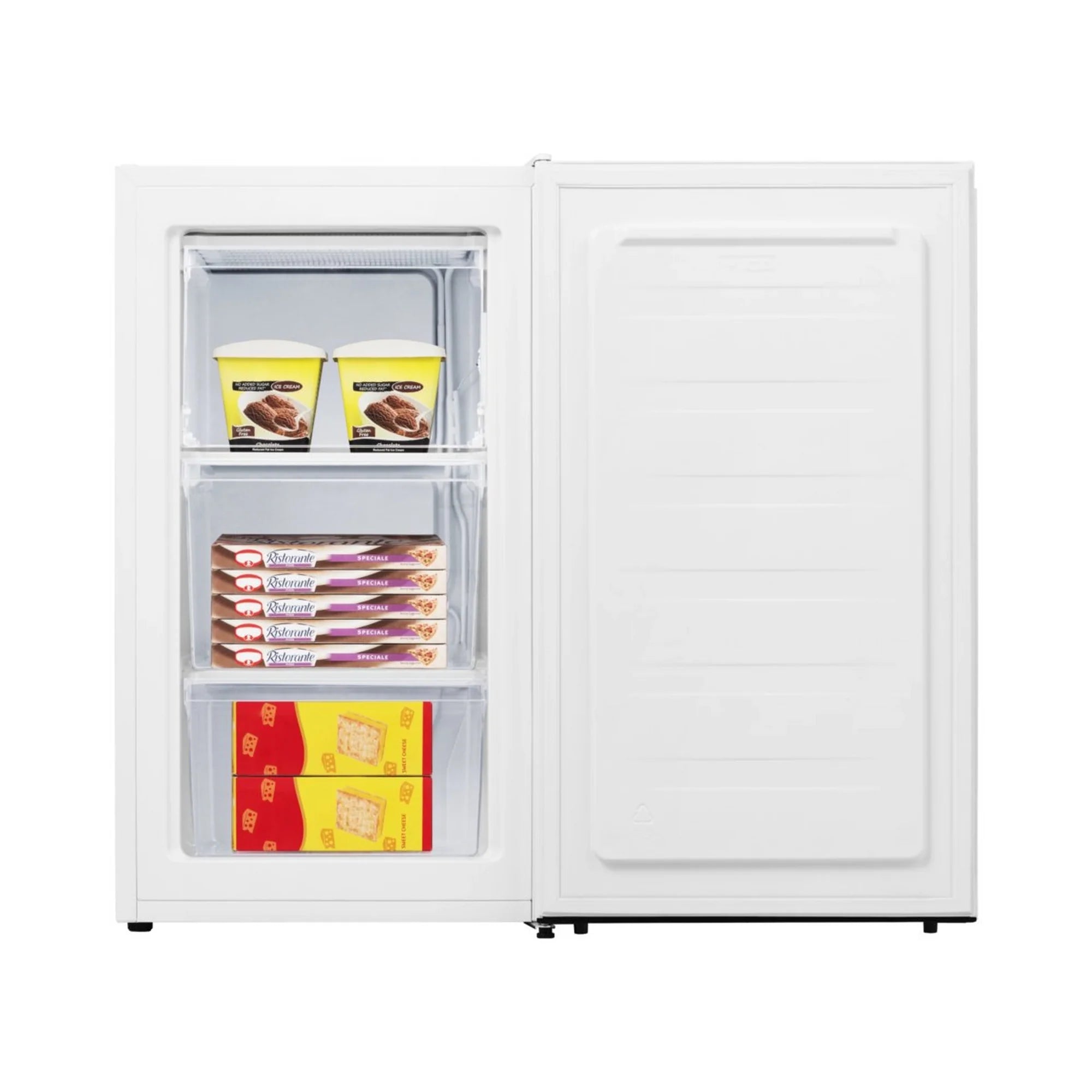 Fridgemaster MUZ4860E Under Counter Freezer in White
