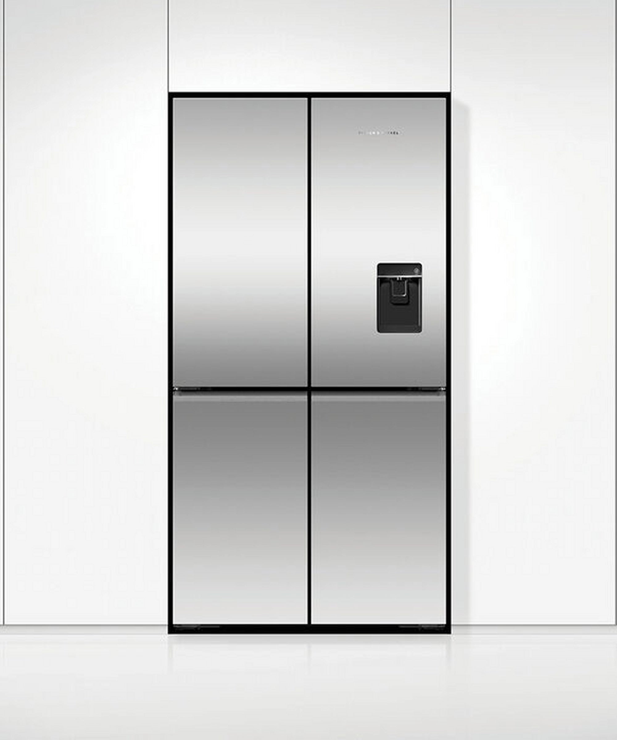 Fisher & Paykel RF605QNUVX1 90.5cm Quad Door Frost Free Fridge Freezer - Stainless Steel