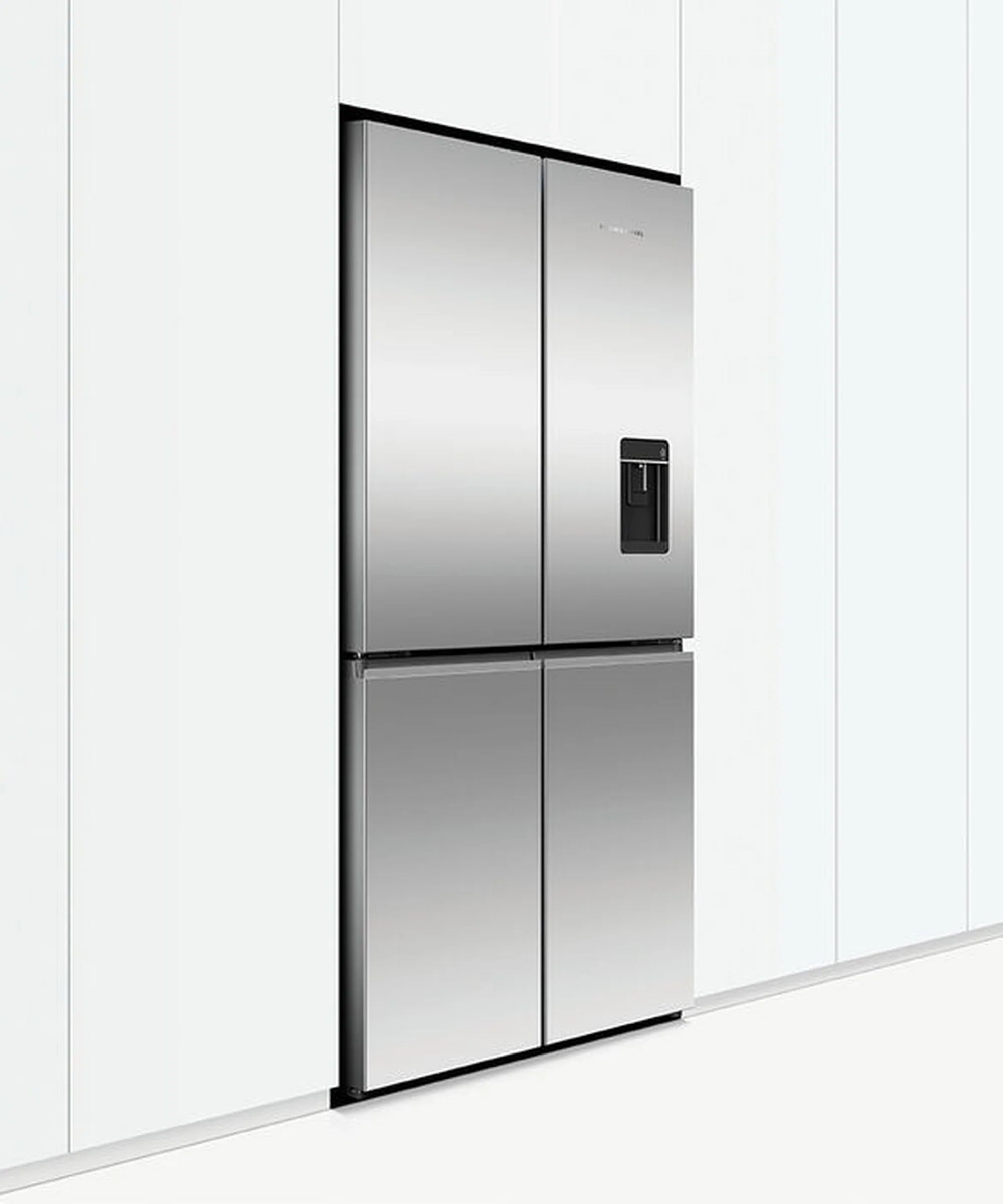 Fisher & Paykel RF605QNUVX1 90.5cm Quad Door Frost Free Fridge Freezer - Stainless Steel