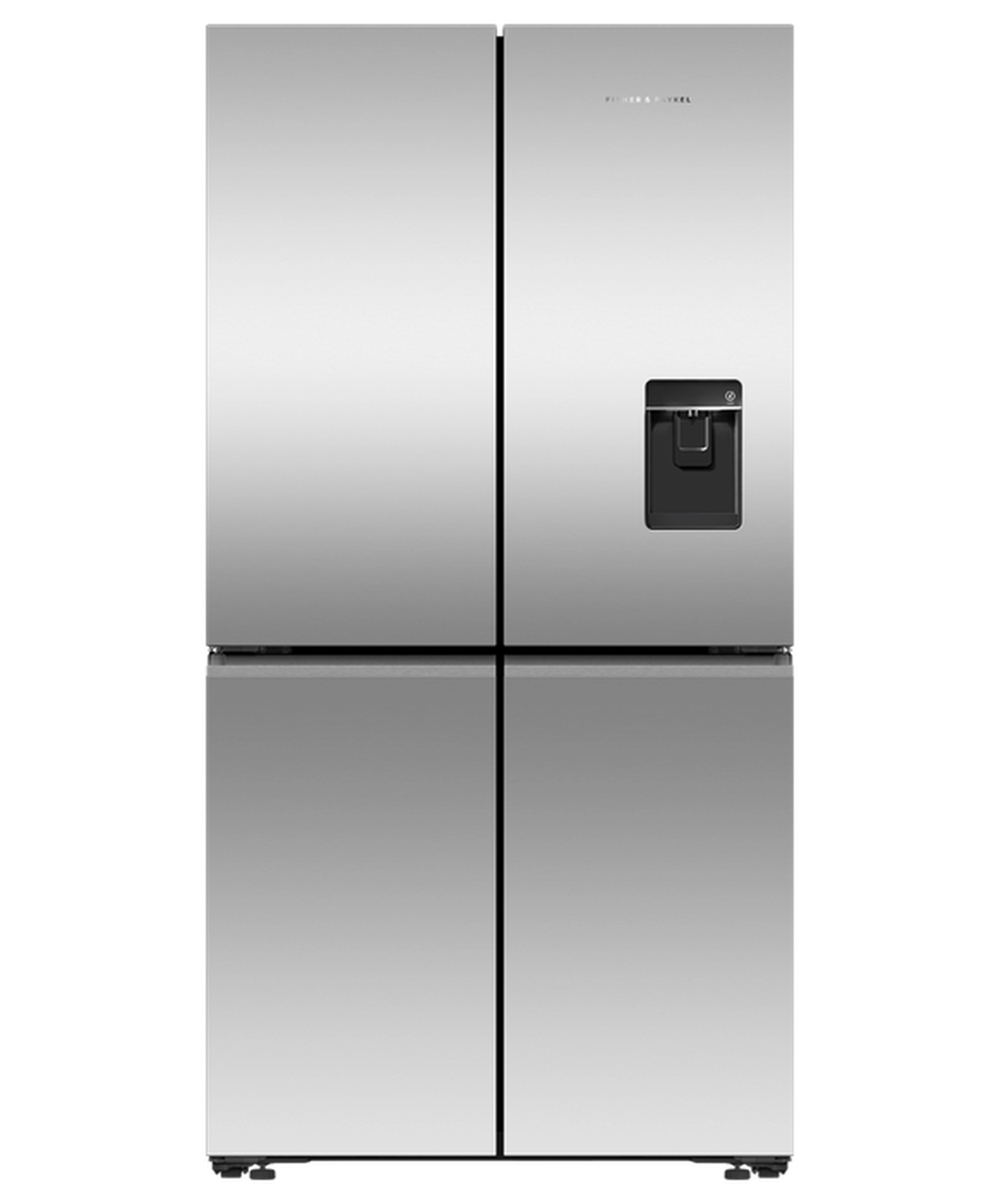 Fisher & Paykel RF605QNUVX1 90.5cm Quad Door Frost Free Fridge Freezer - Stainless Steel