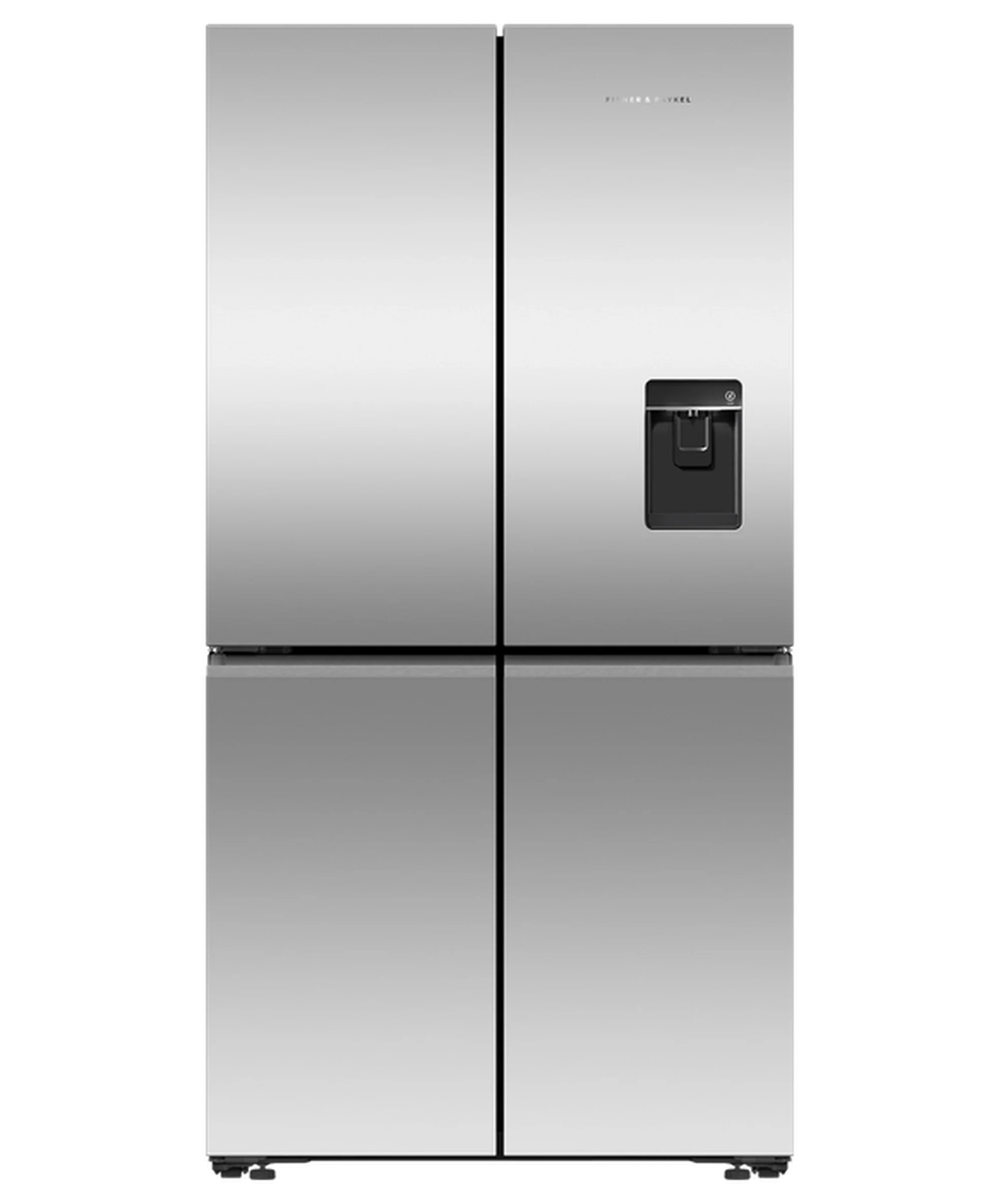 Fisher & Paykel RF605QNUVX1 90.5cm Quad Door Frost Free Fridge Freezer - Stainless Steel