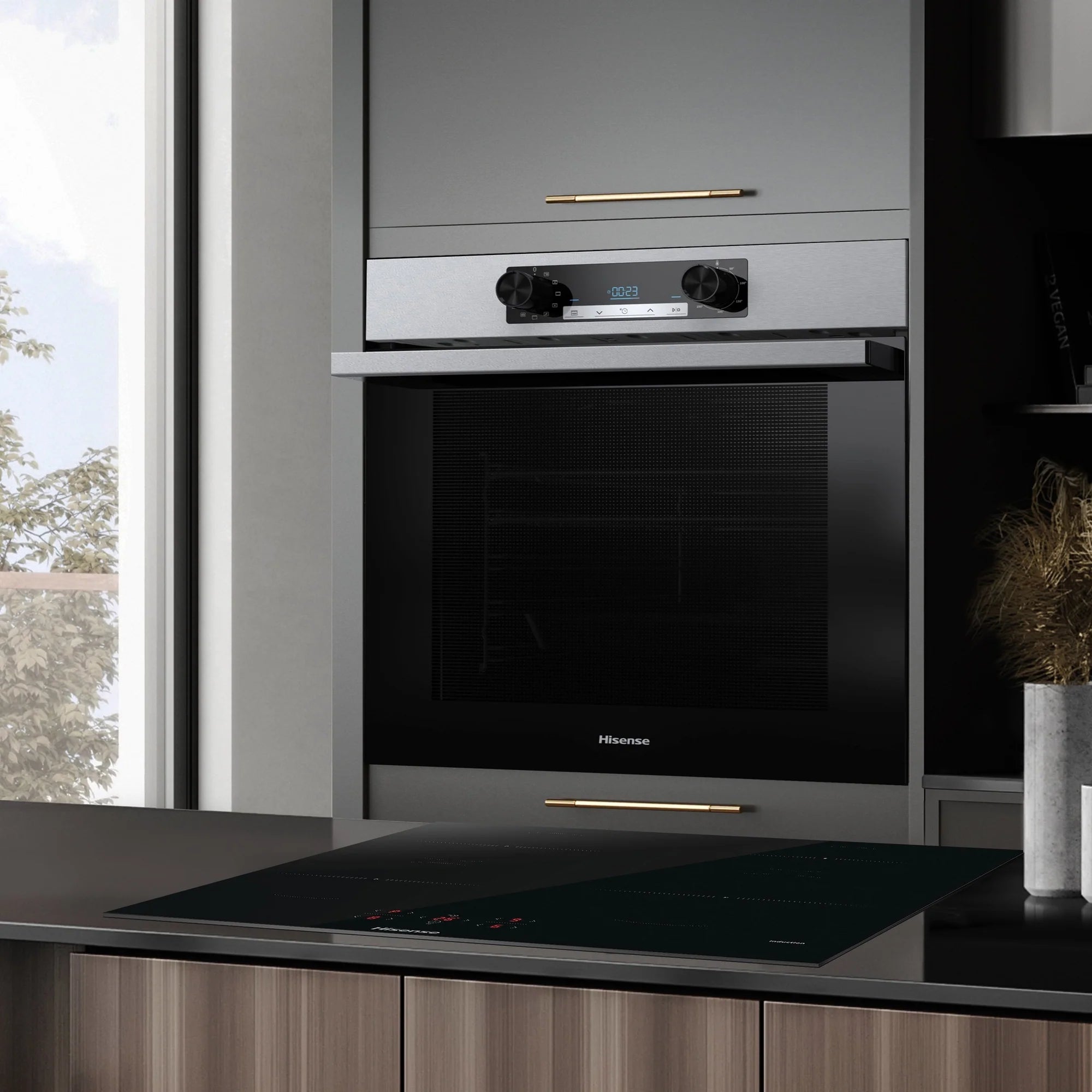 Hisense BI62212AXUK 59.5cm Built In Electric Single Oven - Stainless Steel