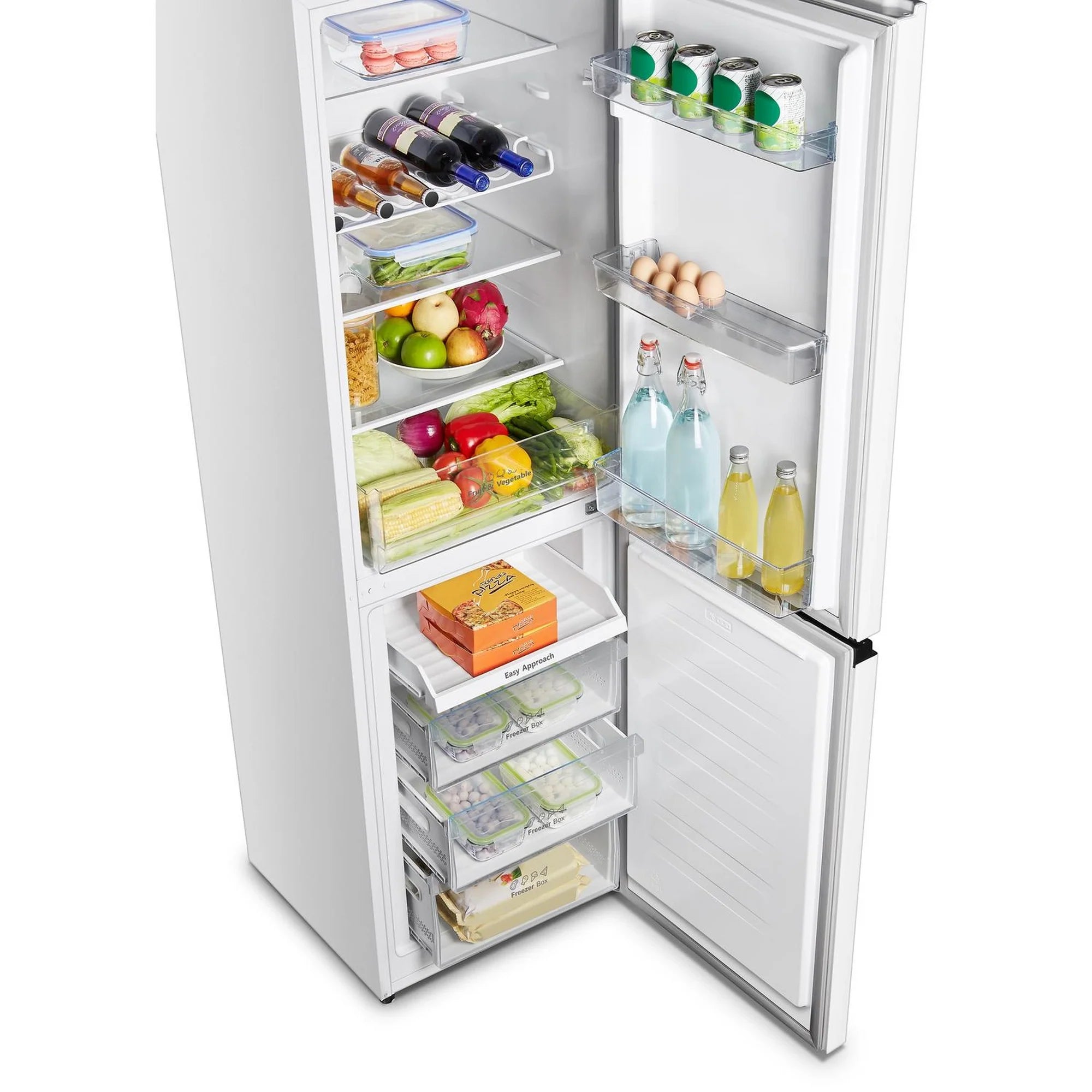 Hisense RB327N4BWE 55cm 50/50 Frost Free Fridge Freezer - White