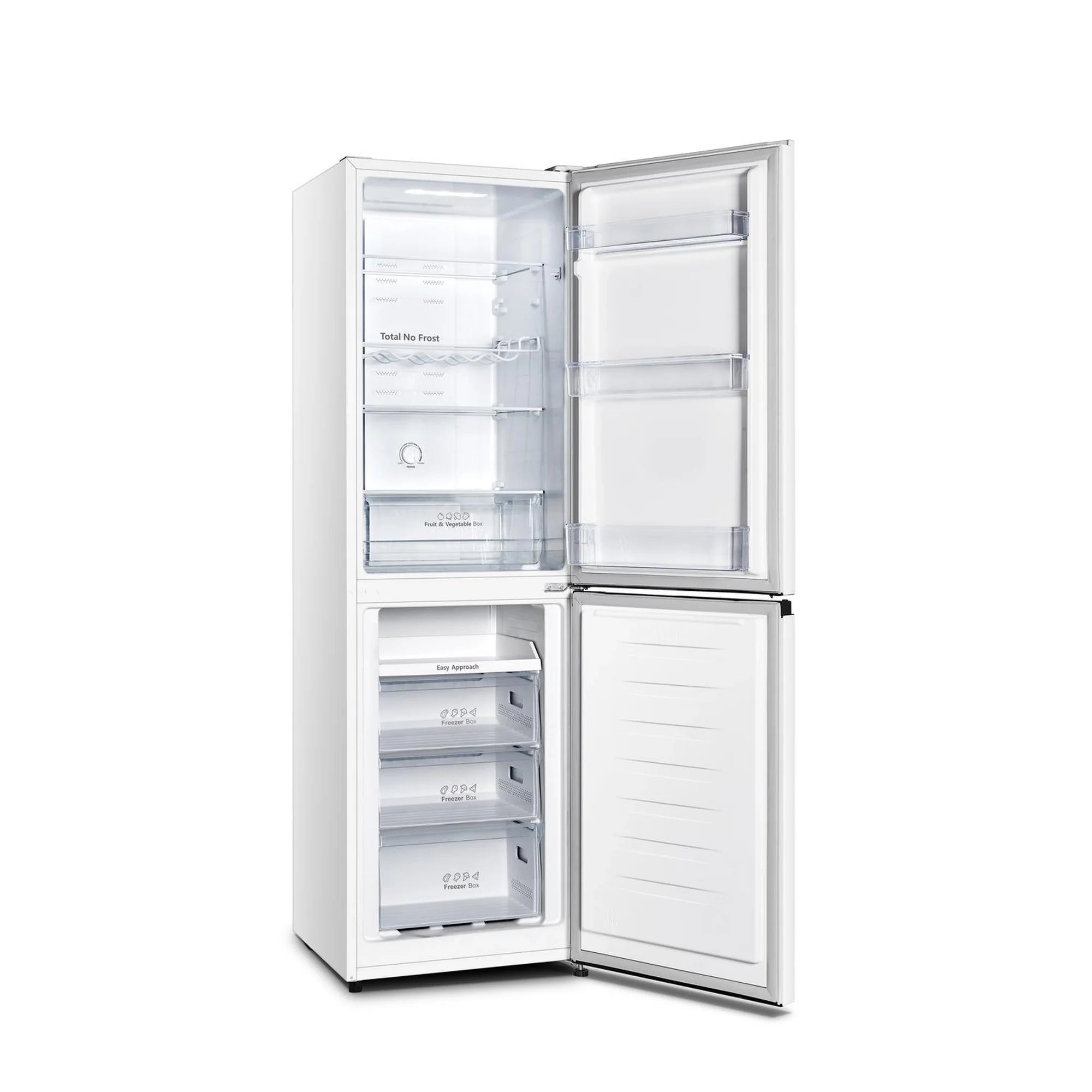 Hisense RB327N4BWE 55cm 50/50 Frost Free Fridge Freezer - White