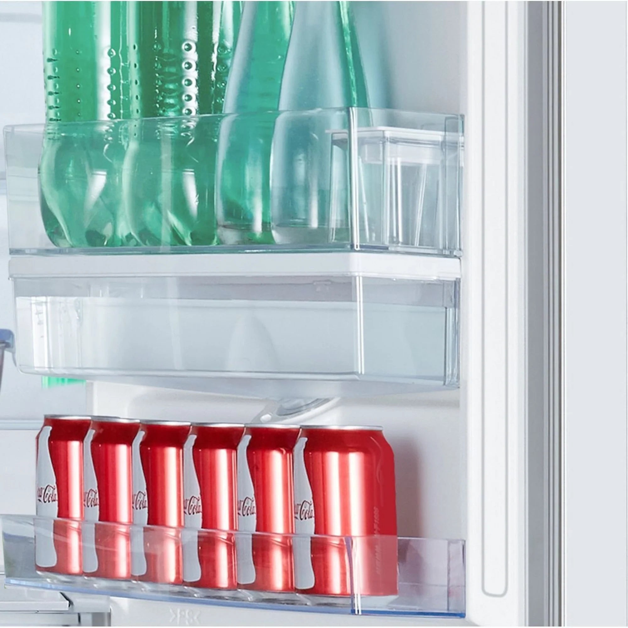 Hisense RB390N4WWE 59.5cm 70/30 Frost Free Fridge Freezer - White