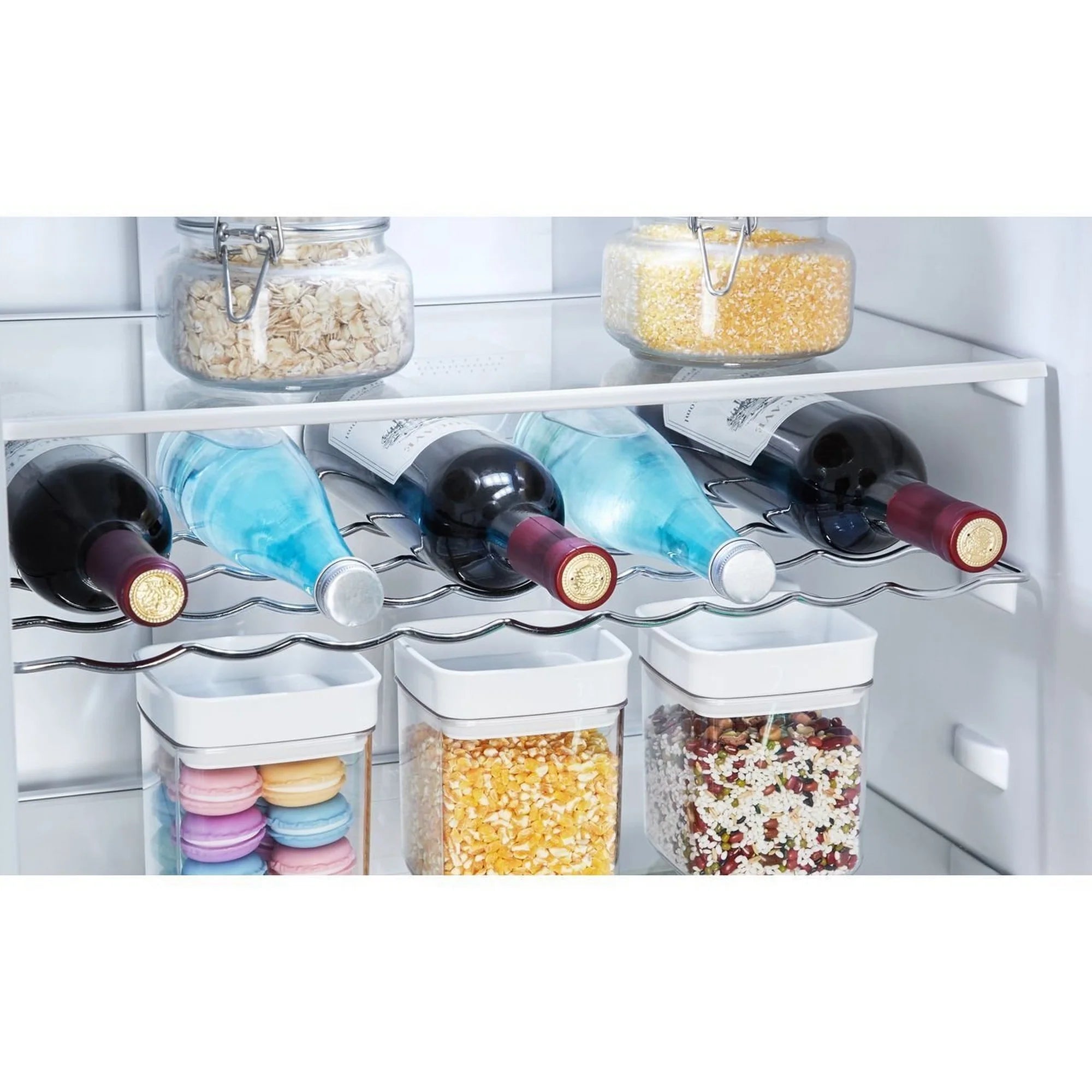 Hisense RB390N4WWE 59.5cm 70/30 Frost Free Fridge Freezer - White