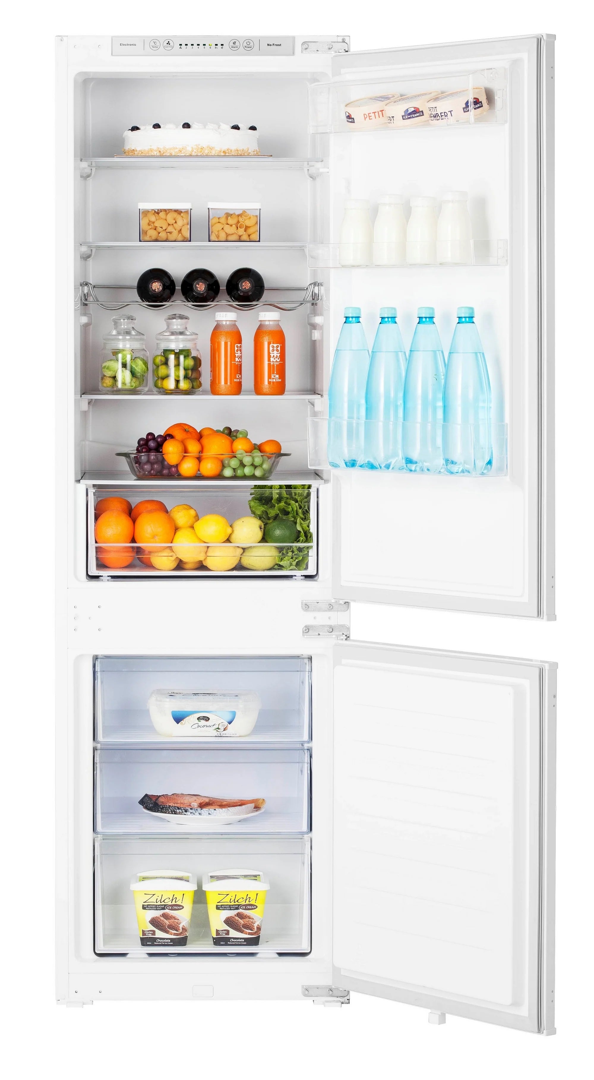 Hisense RIB312F4AWE 54cm 70/30 Integrated Frost Free Fridge Freezer