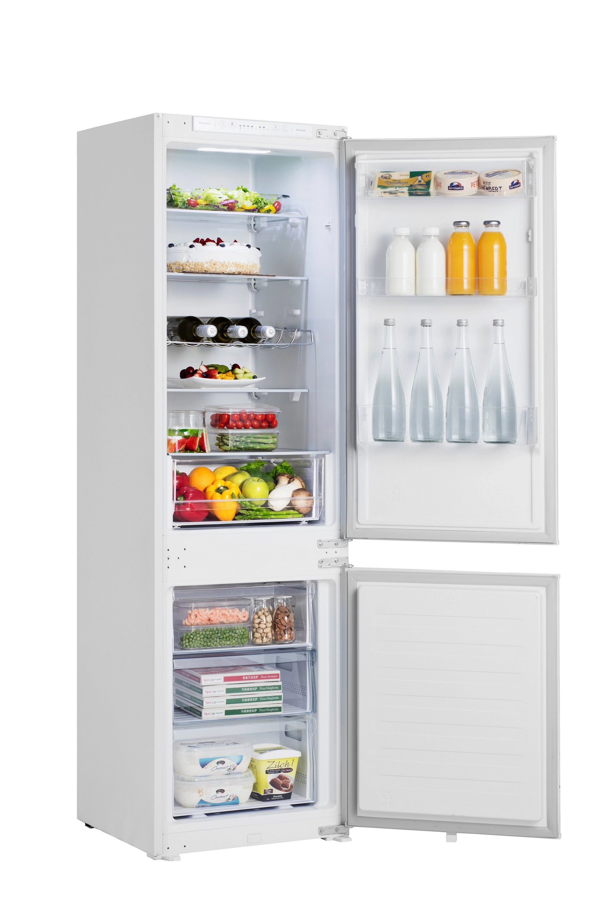 Hisense RIB312F4AWE 54cm 70/30 Integrated Frost Free Fridge Freezer