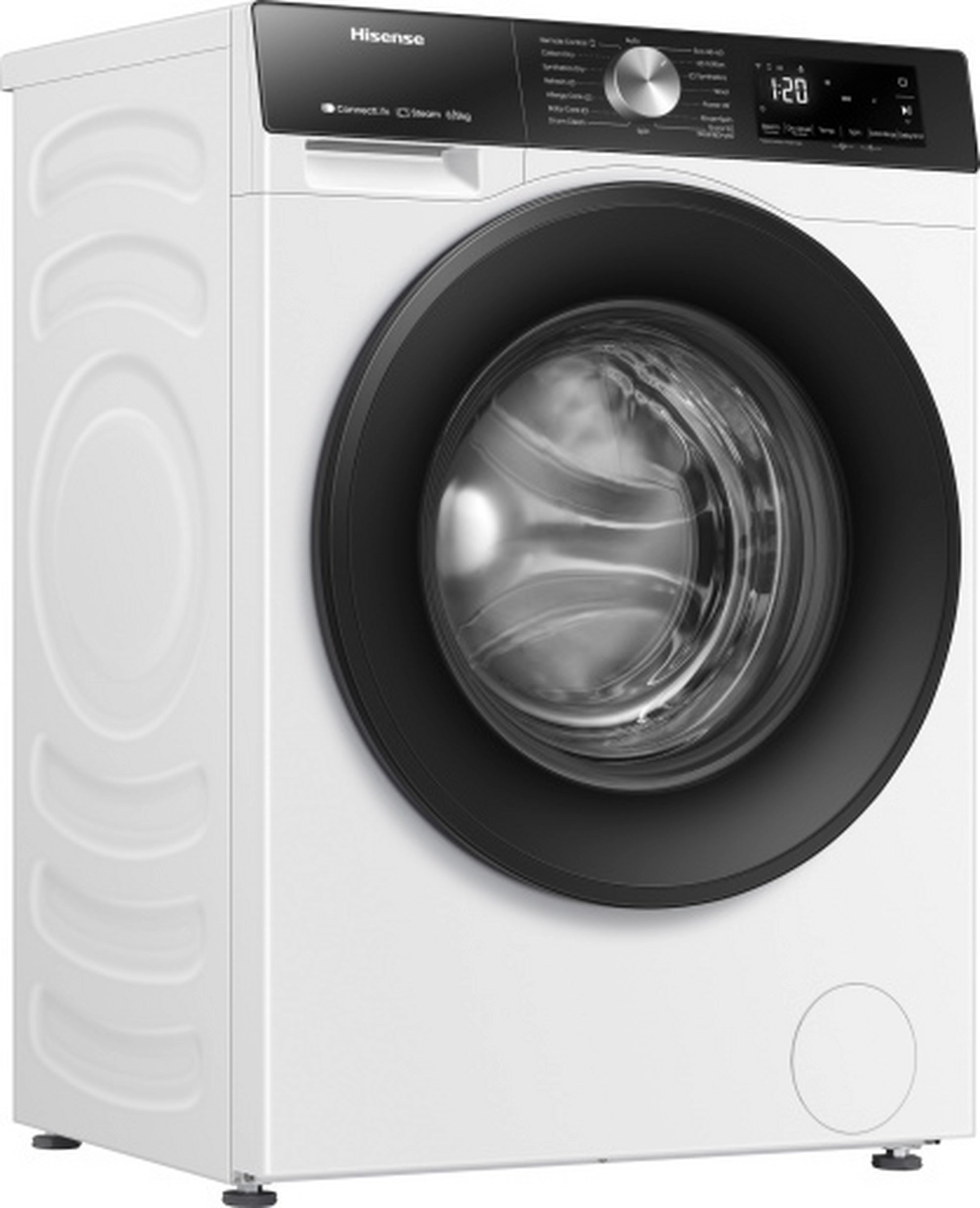 Hisense WD3S8043BW3 WiFi-enabled 8kg/5kg 1400 Spin Washer Dryer - White