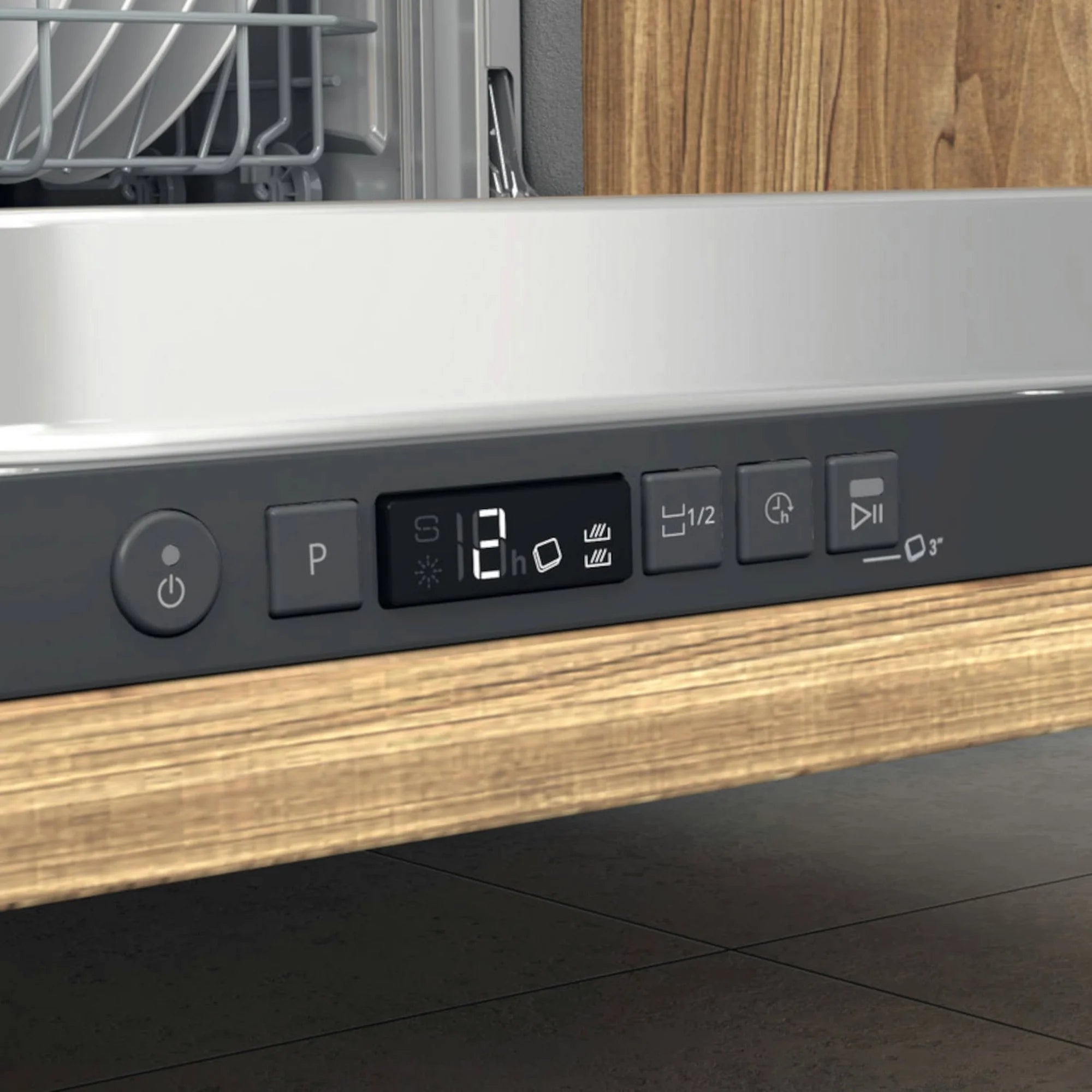 Hotpoint H2IHKD526UK Integrated Full Size Dishwasher - 14 Place Settings