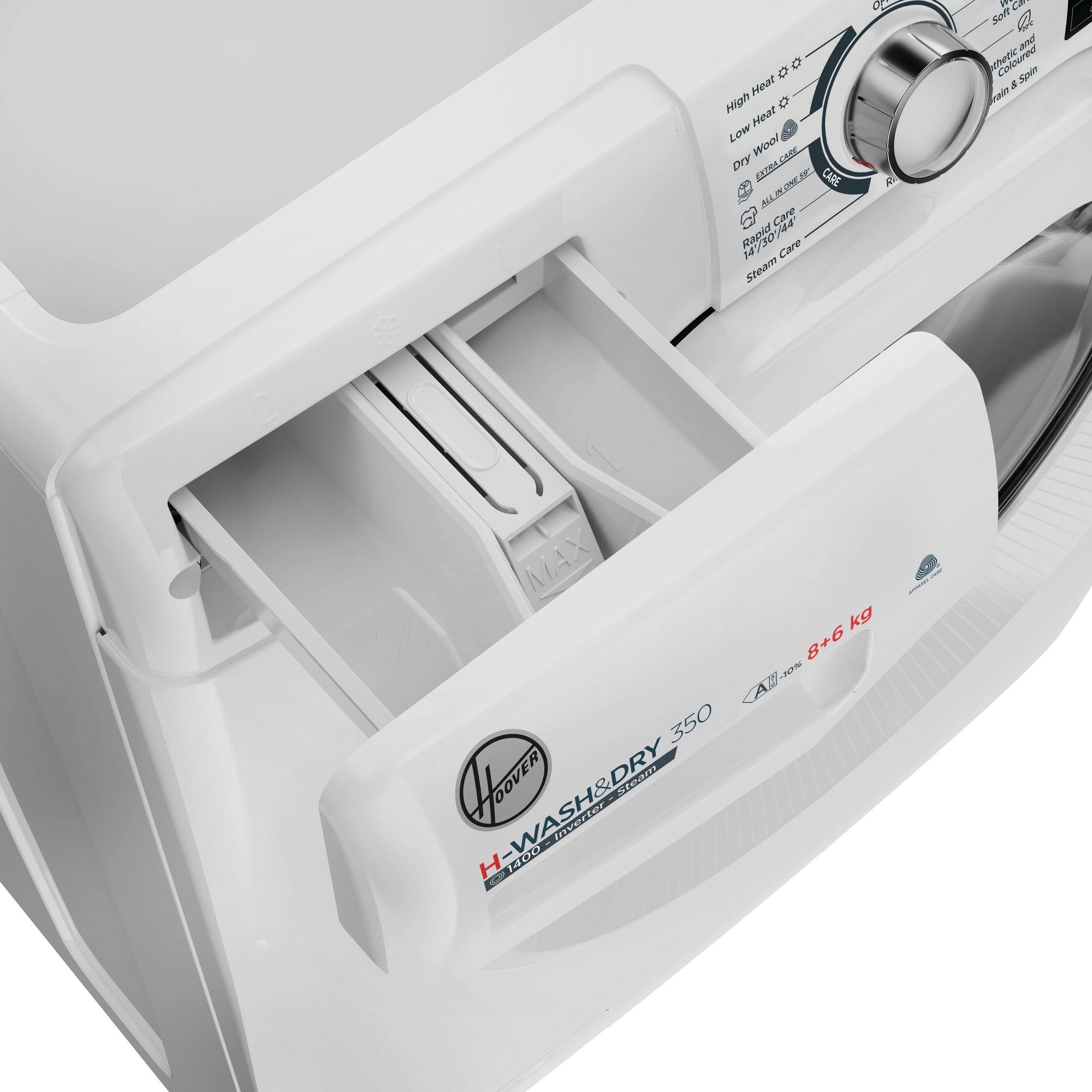 Hoover H3DPS4866TAM6 8kg/6kg 1400 Spin Washer Dryer - White