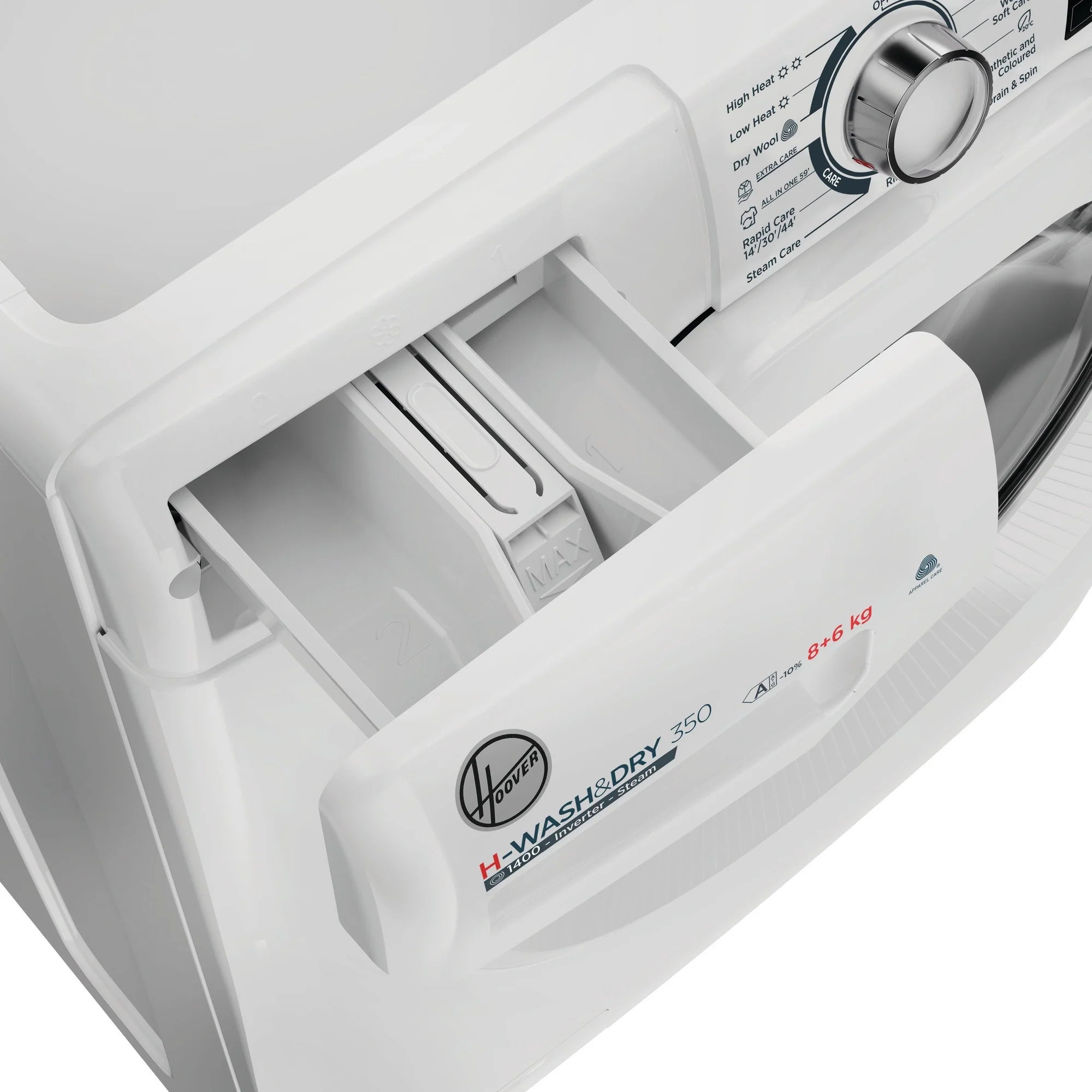 Hoover H3DPS4866TAM6 8kg/6kg 1400 Spin Washer Dryer - White