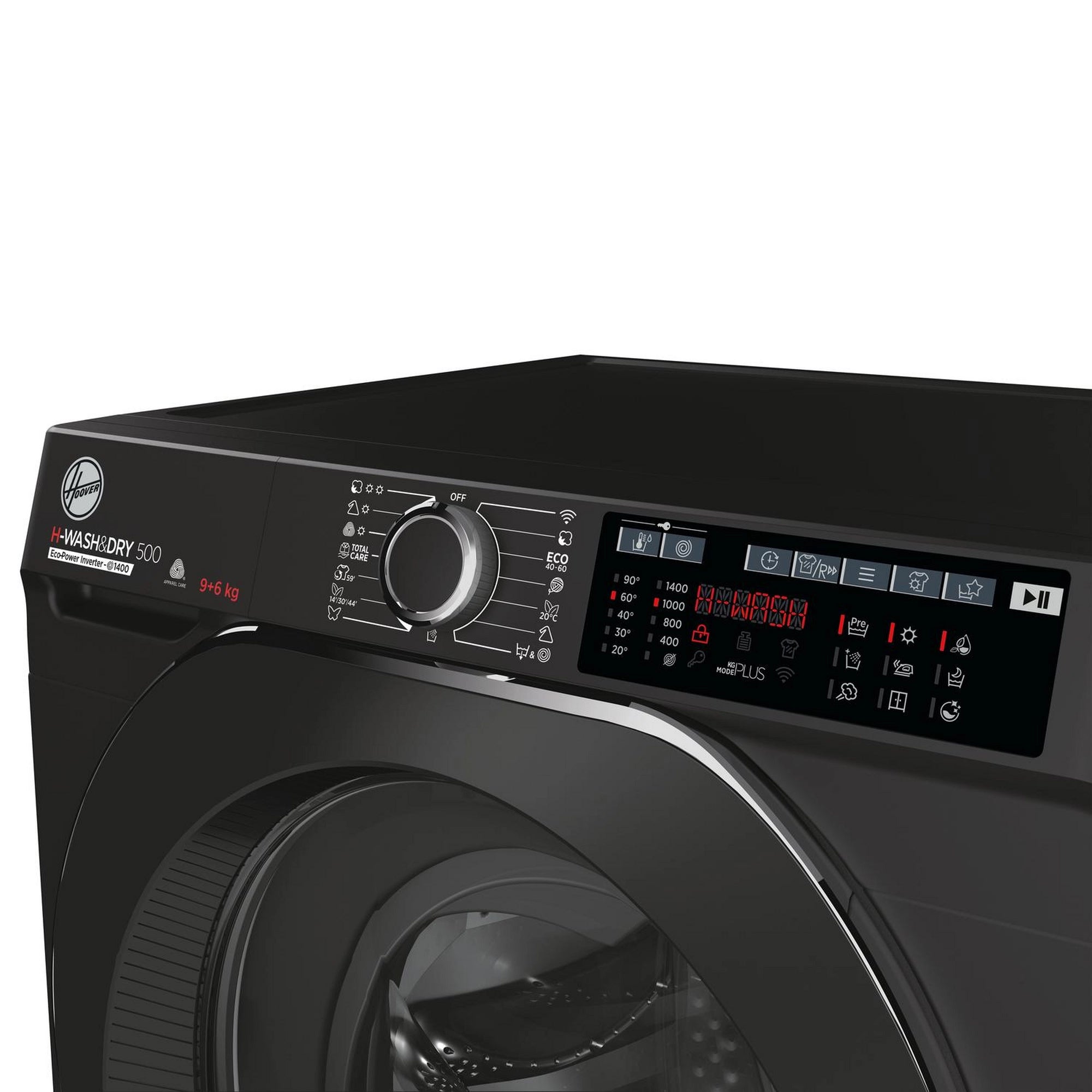 Hoover HD496AMBCB/1-80 9kg/6kg 1400 Spin Washer Dryer - Black