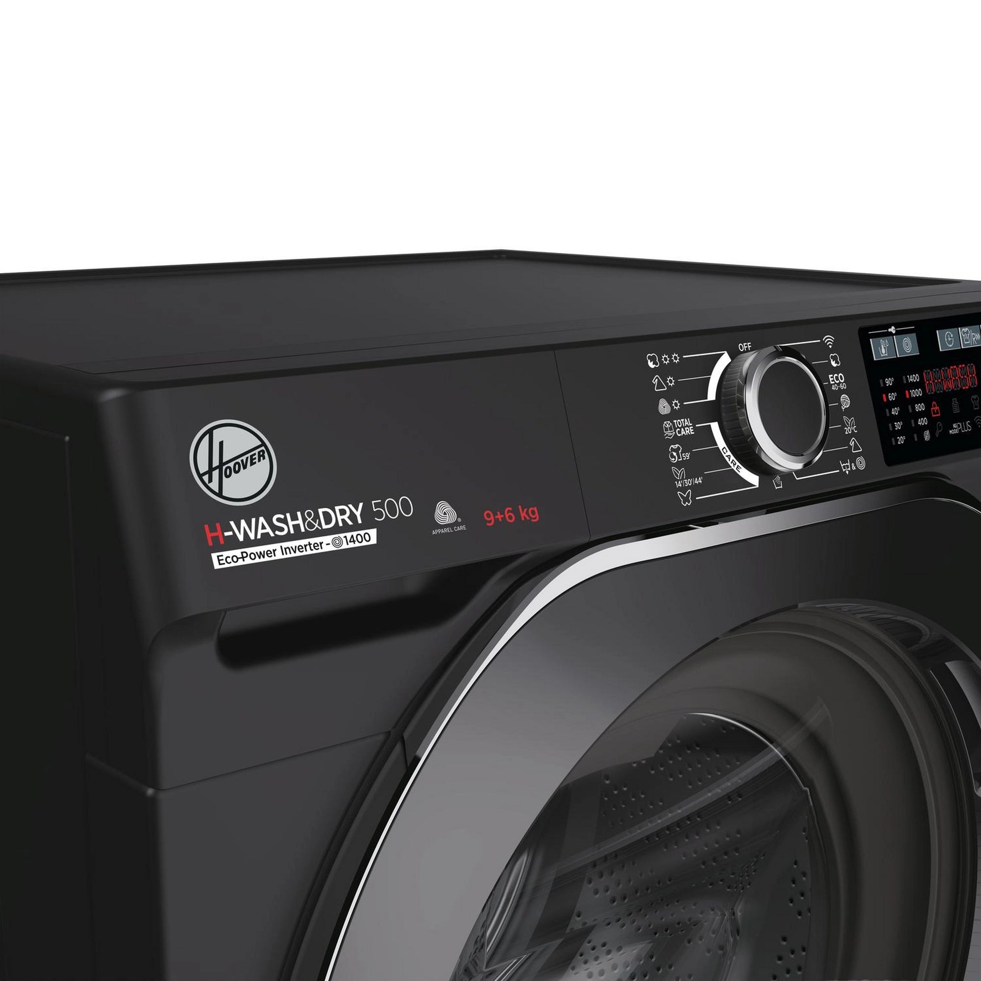 Hoover HD496AMBCB/1-80 9kg/6kg 1400 Spin Washer Dryer - Black