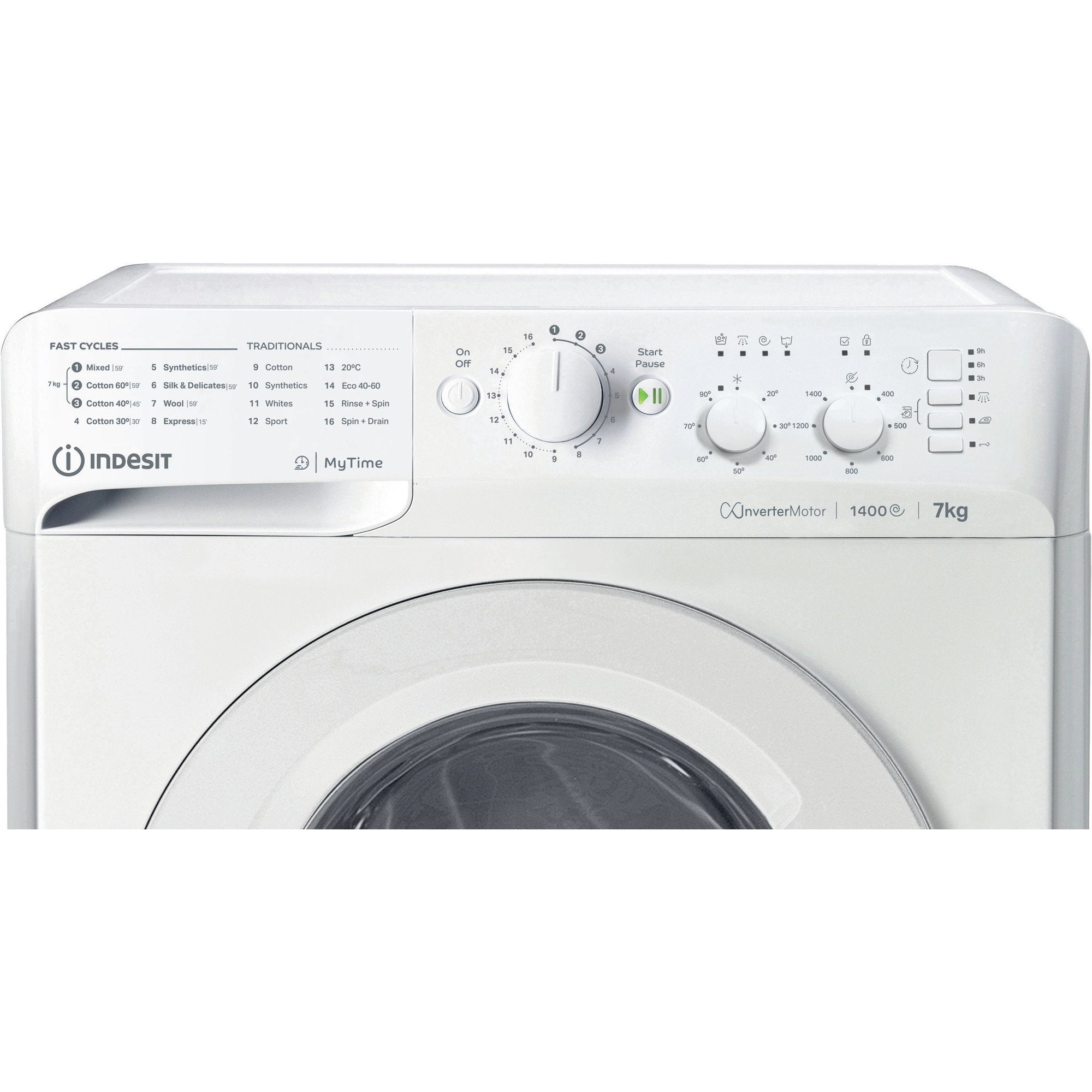 Indesit MTWC71485WUK 7kg 1400 Spin Washing Machine - White