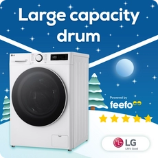 LG FWY606WWLN1 10kg/6kg 1400 Spin Washer Dryer - White