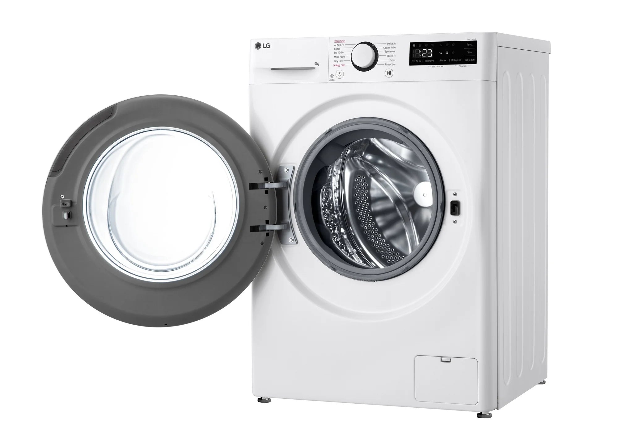LG F2Y509WBLN1 9kg 1200 Spin Washing Machine - White
