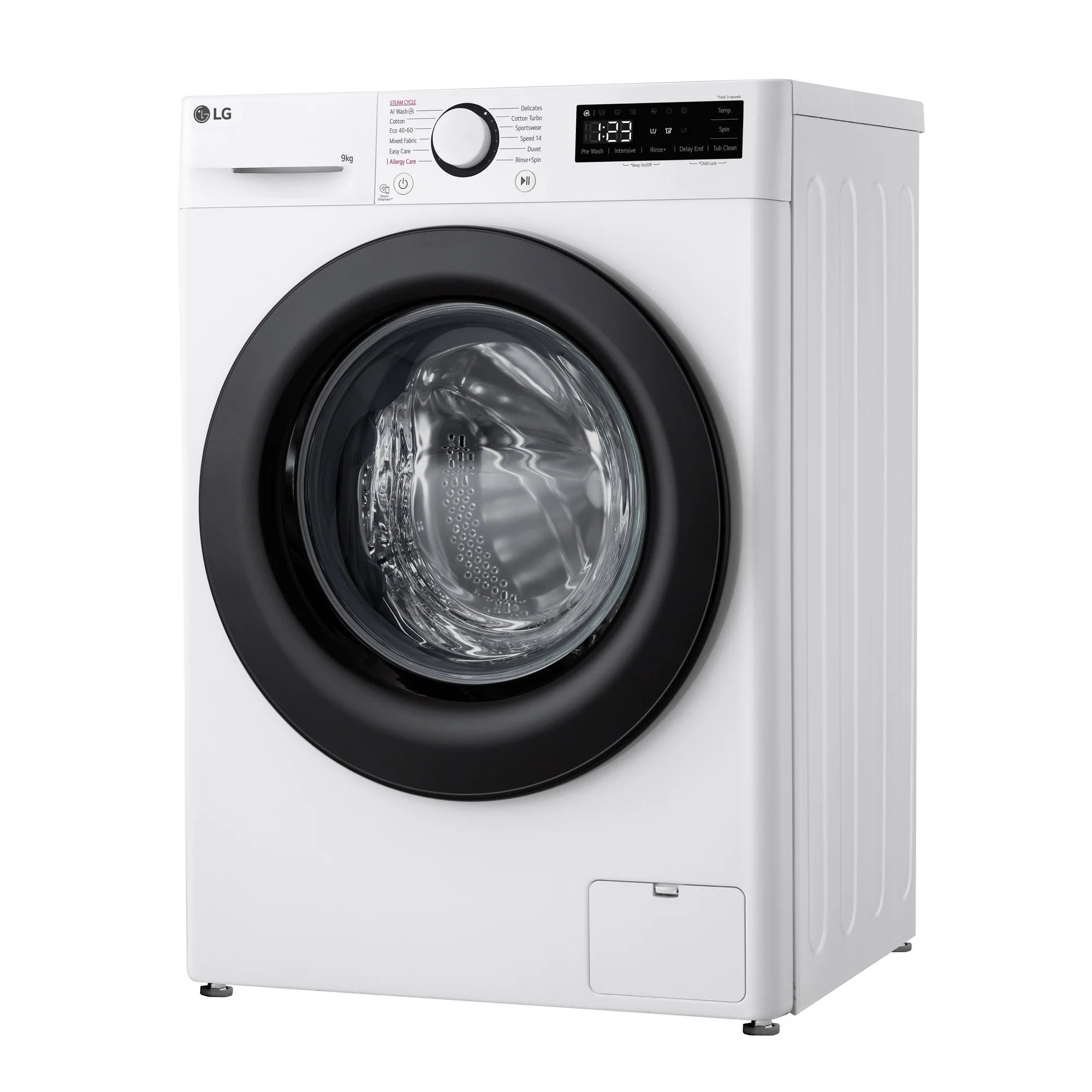 LG F2Y509WBLN1 9kg 1200 Spin Washing Machine - White