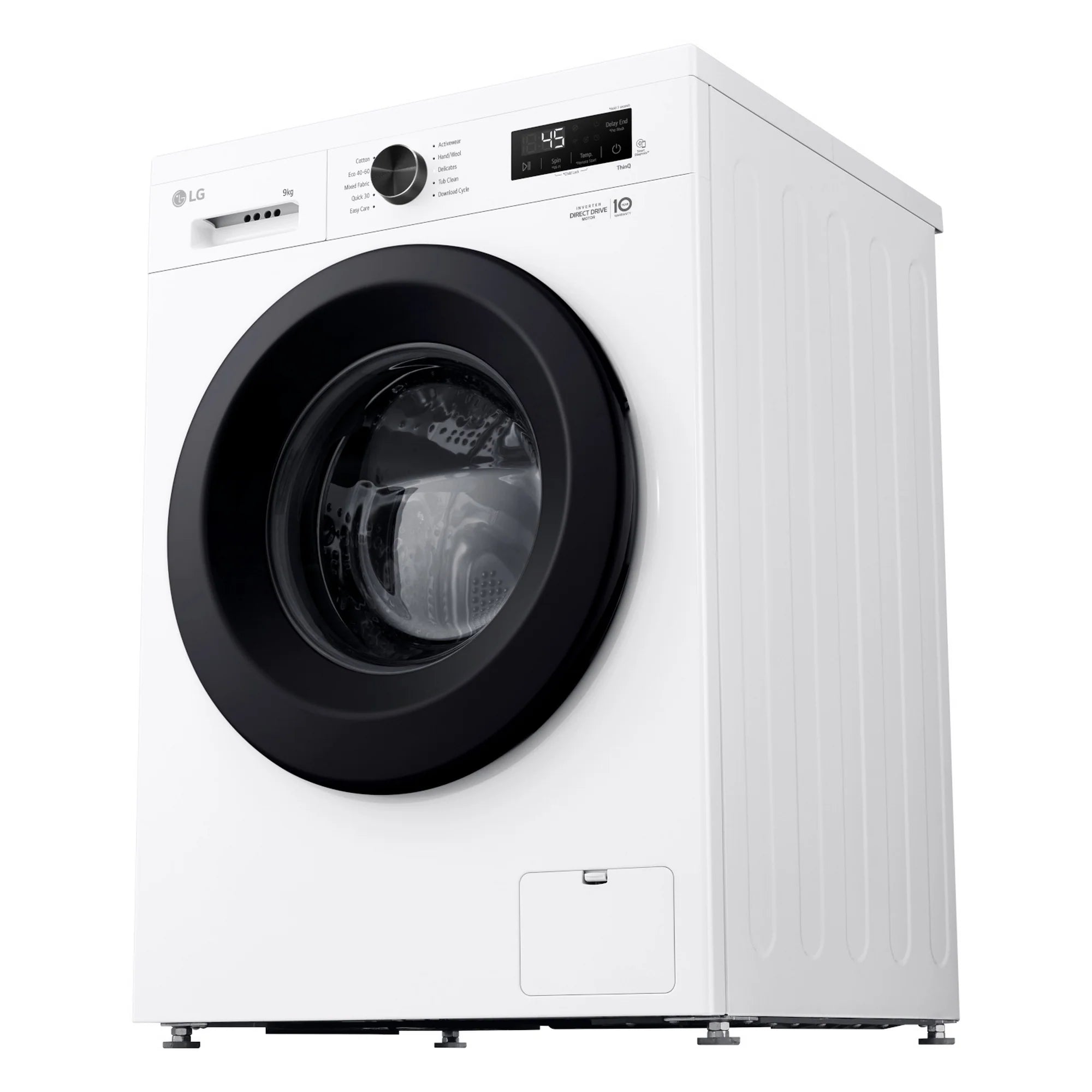 LG F4X1009NWK 9kg 1400 Spin Washing Machine - White