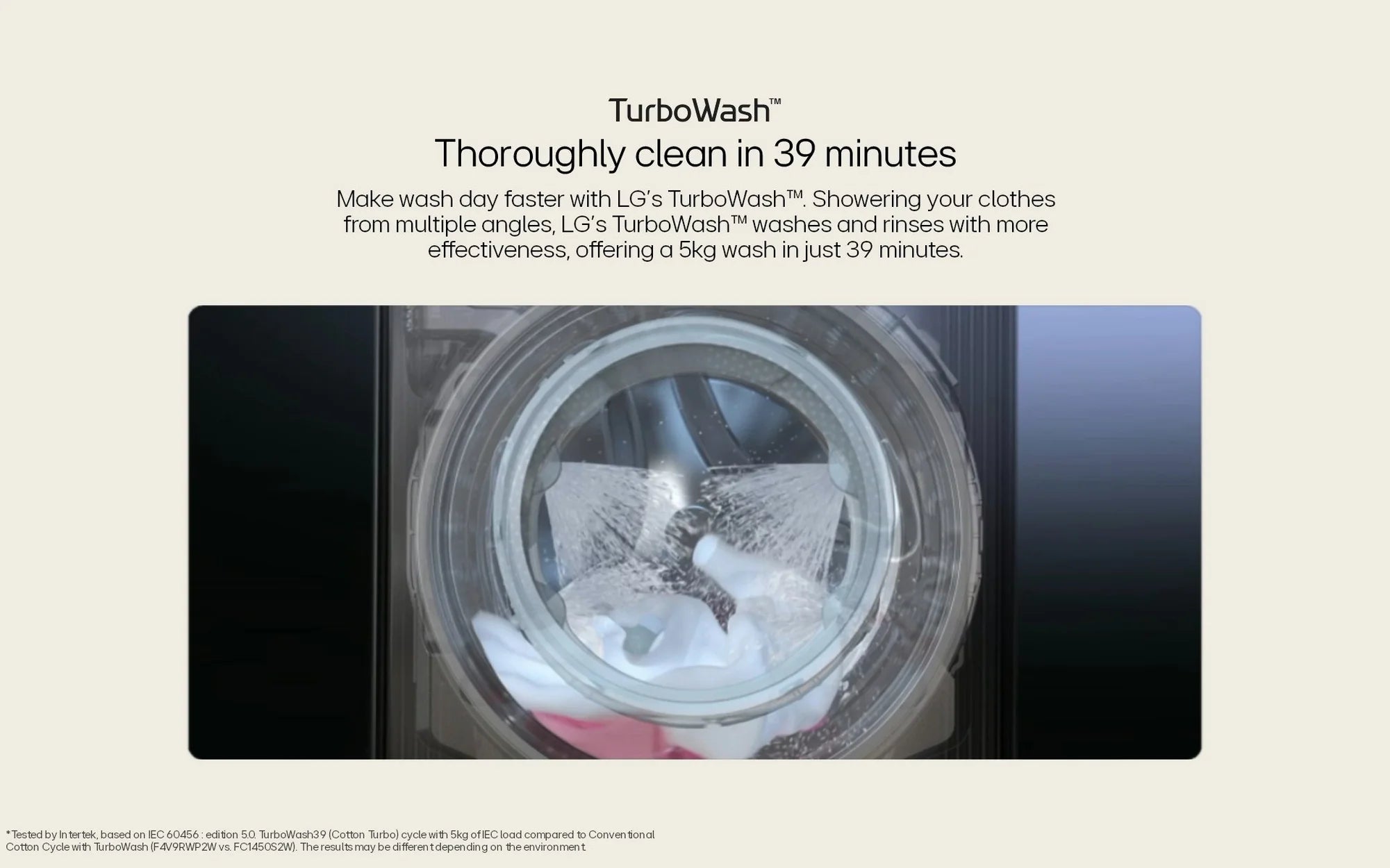 LG FWY606WWLN1 10kg/6kg 1400 Spin Washer Dryer - White