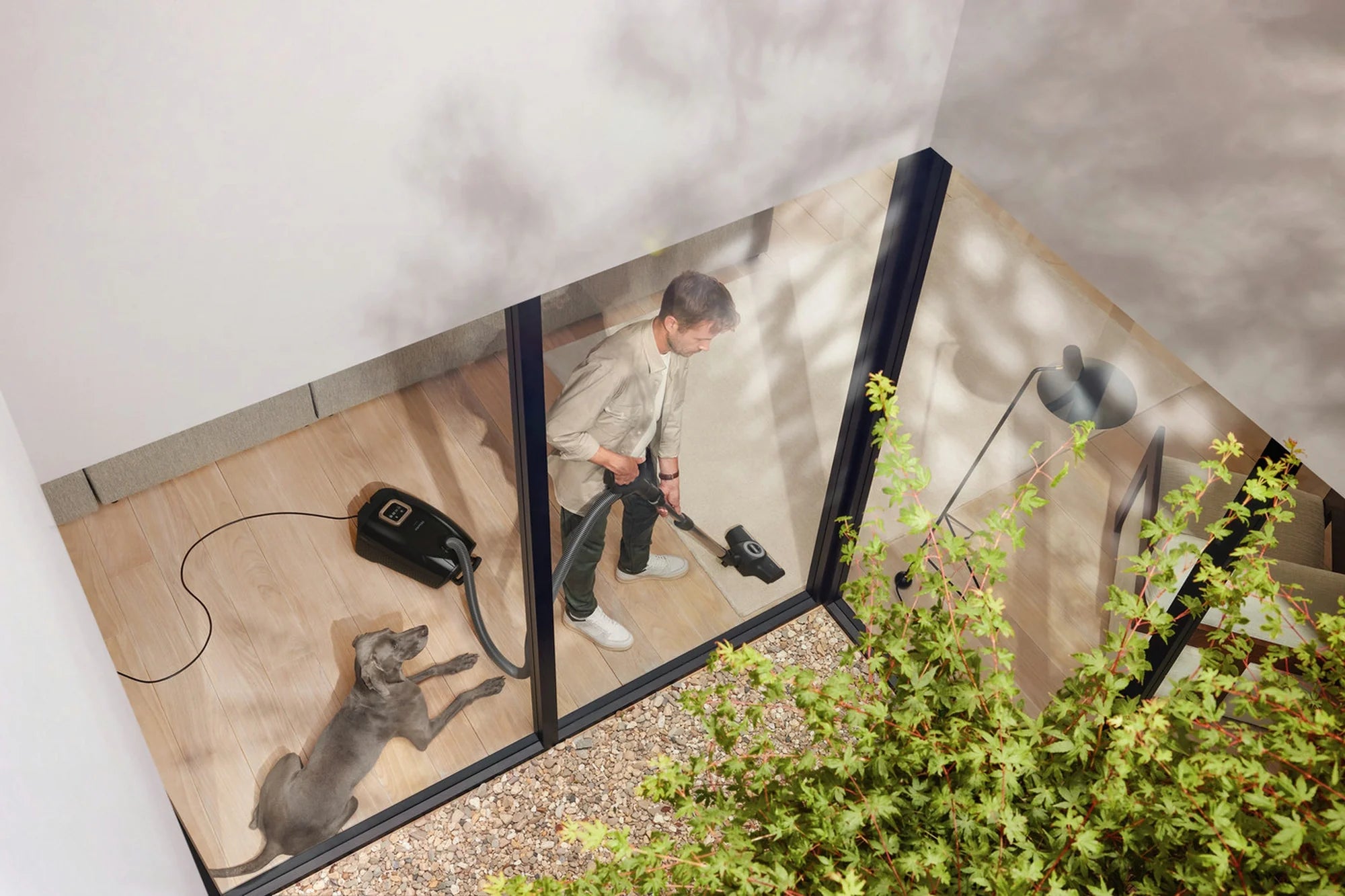 Miele GuardL1C&Dflex Cat & Dog Flex Cylinder Vacuum - Obsidian Black