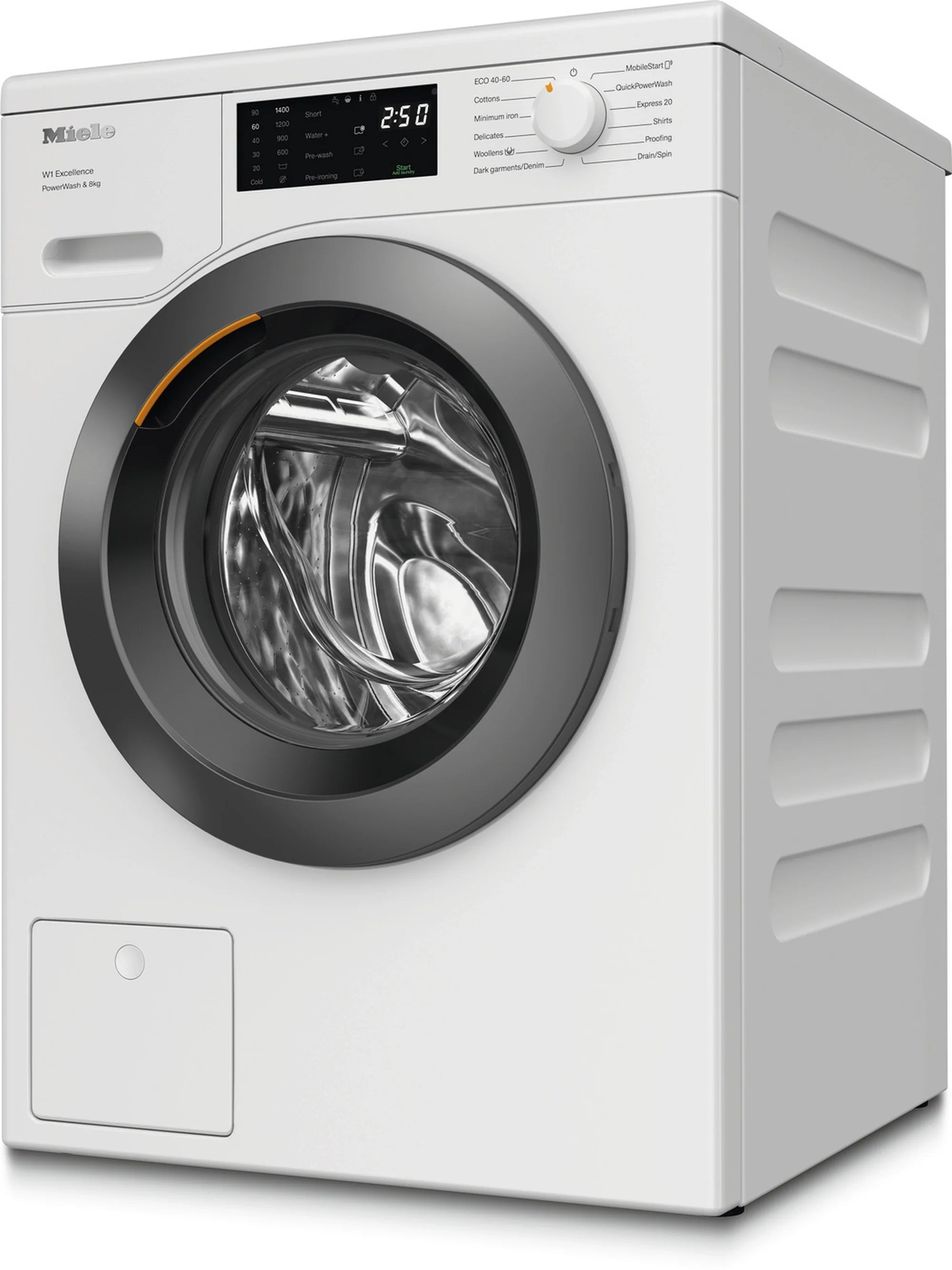 Miele WEB365 WCS 8kg 1400 Spin Washing Machine - Lotus White