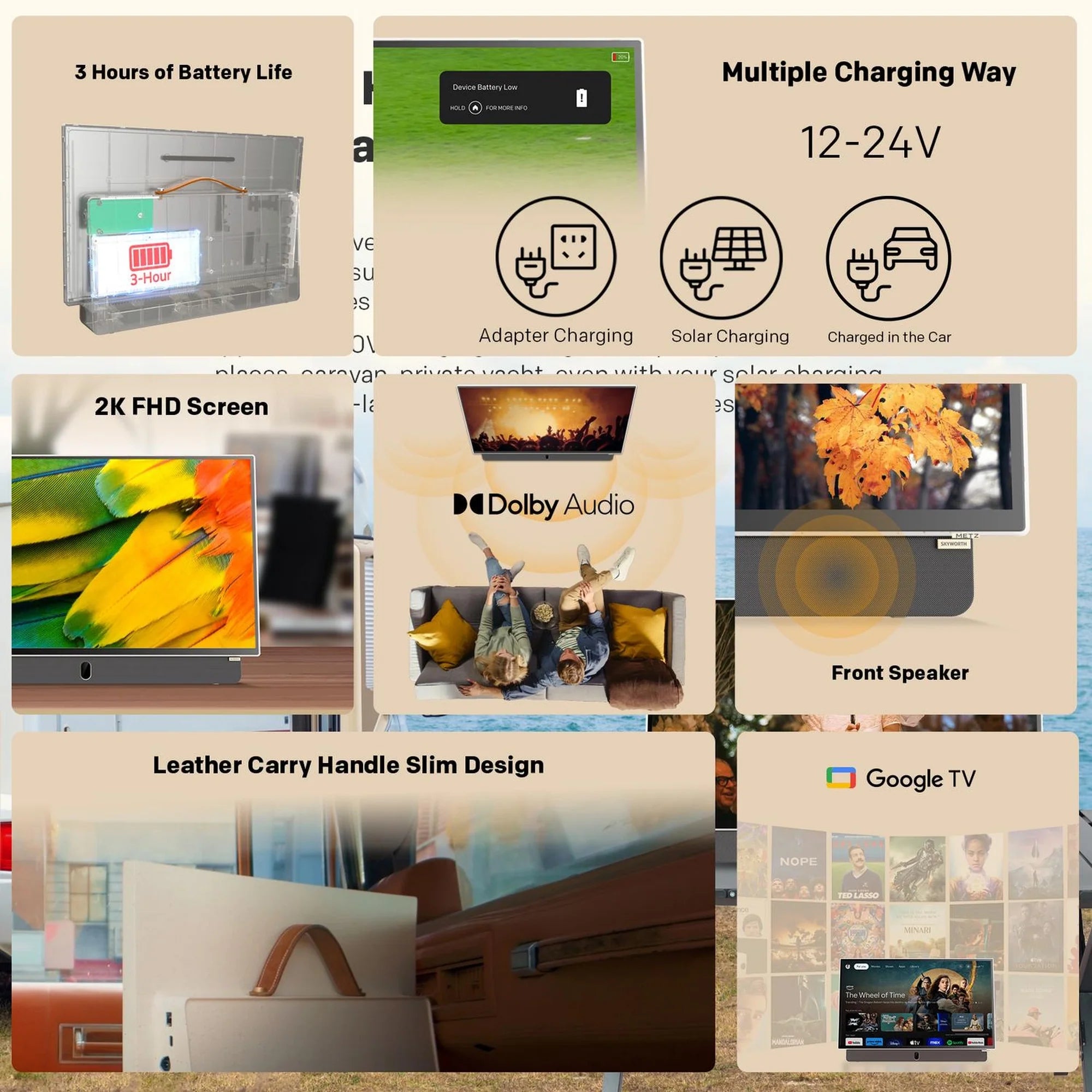 Metz 24MPE7002Z 24" Full HD Smart Google TV