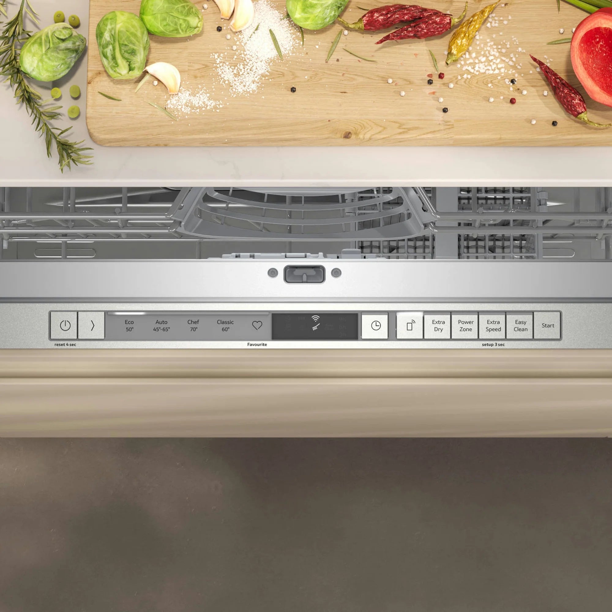 NEFF S153HKX03G Integrated Dishwasher - 13 Place Settings