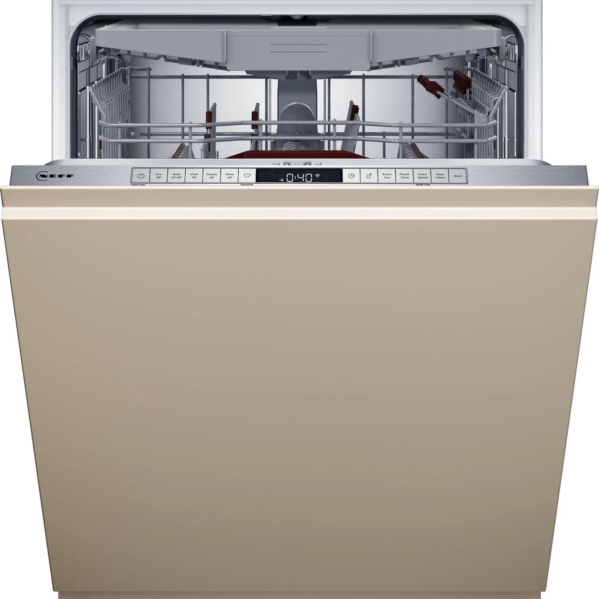NEFF S195HCX02G Integrated Dishwasher - 14 Place Settings