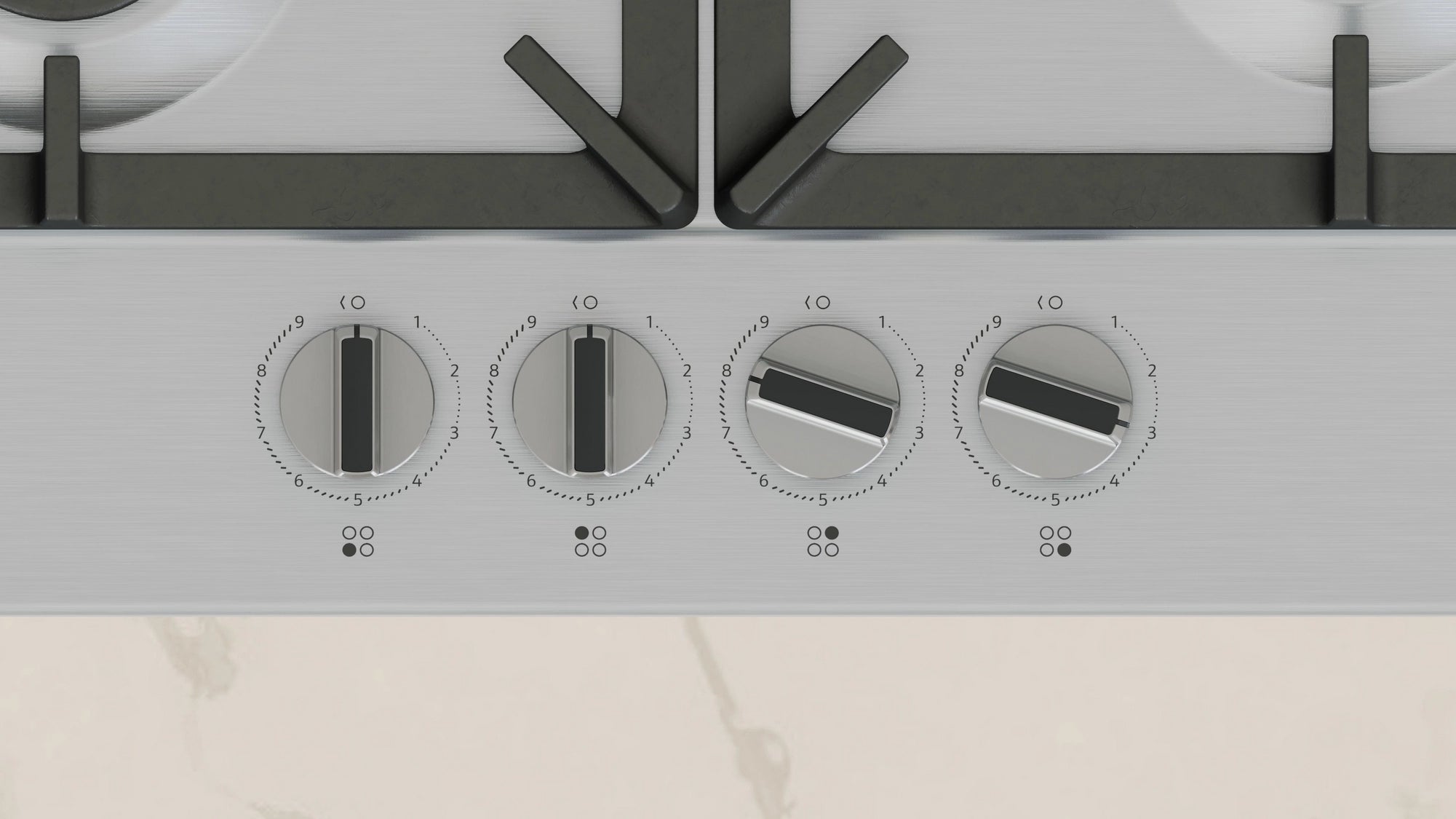 Neff T26CIP8N0 58.2cm Gas Hob - Stainless Steel