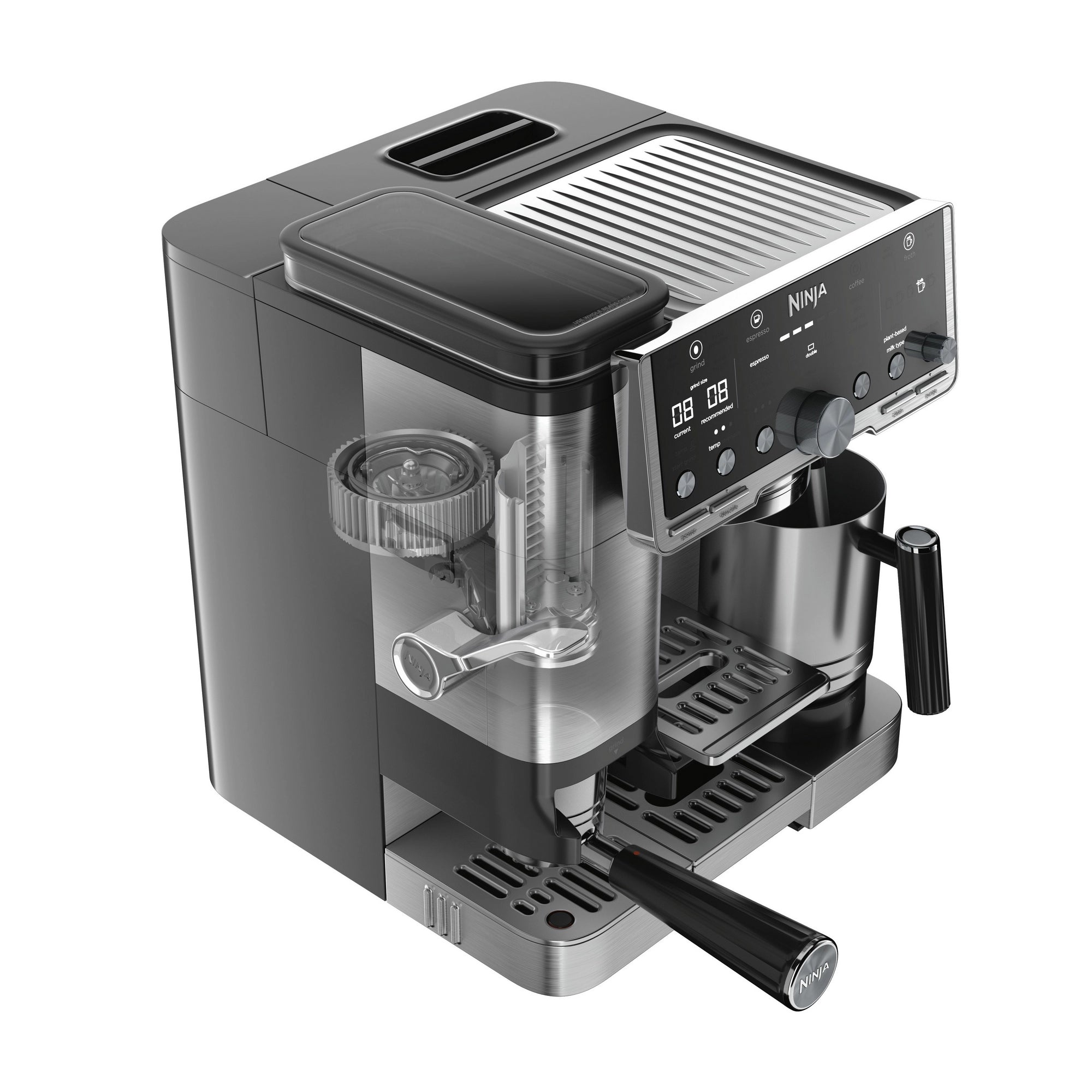 Ninja ES701UK Luxe Café Pro Series Espresso Machine - Black/Stainless Steel