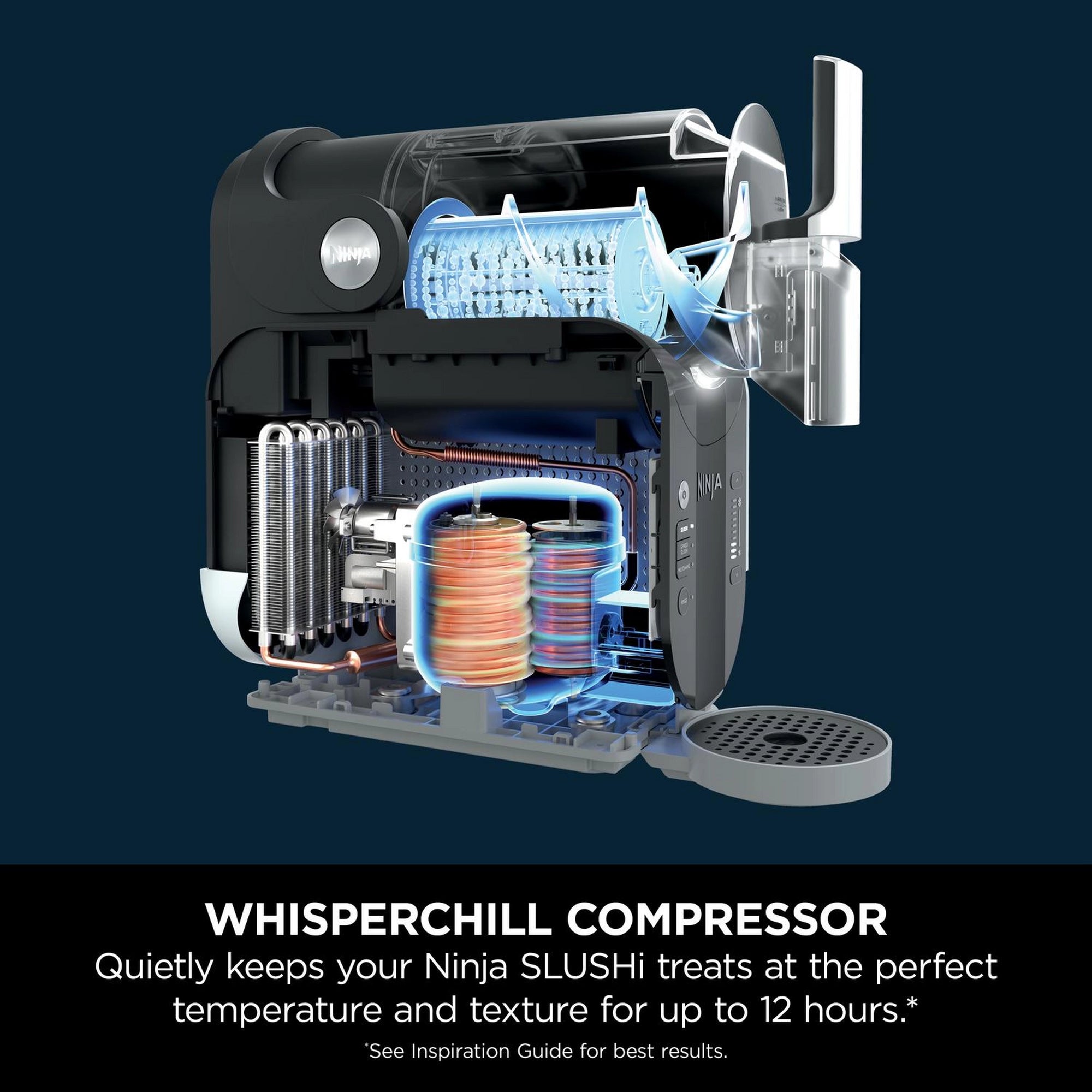 Ninja FS301UK SLUSHi Frozen Drink Maker - Arctic Blue- Grey