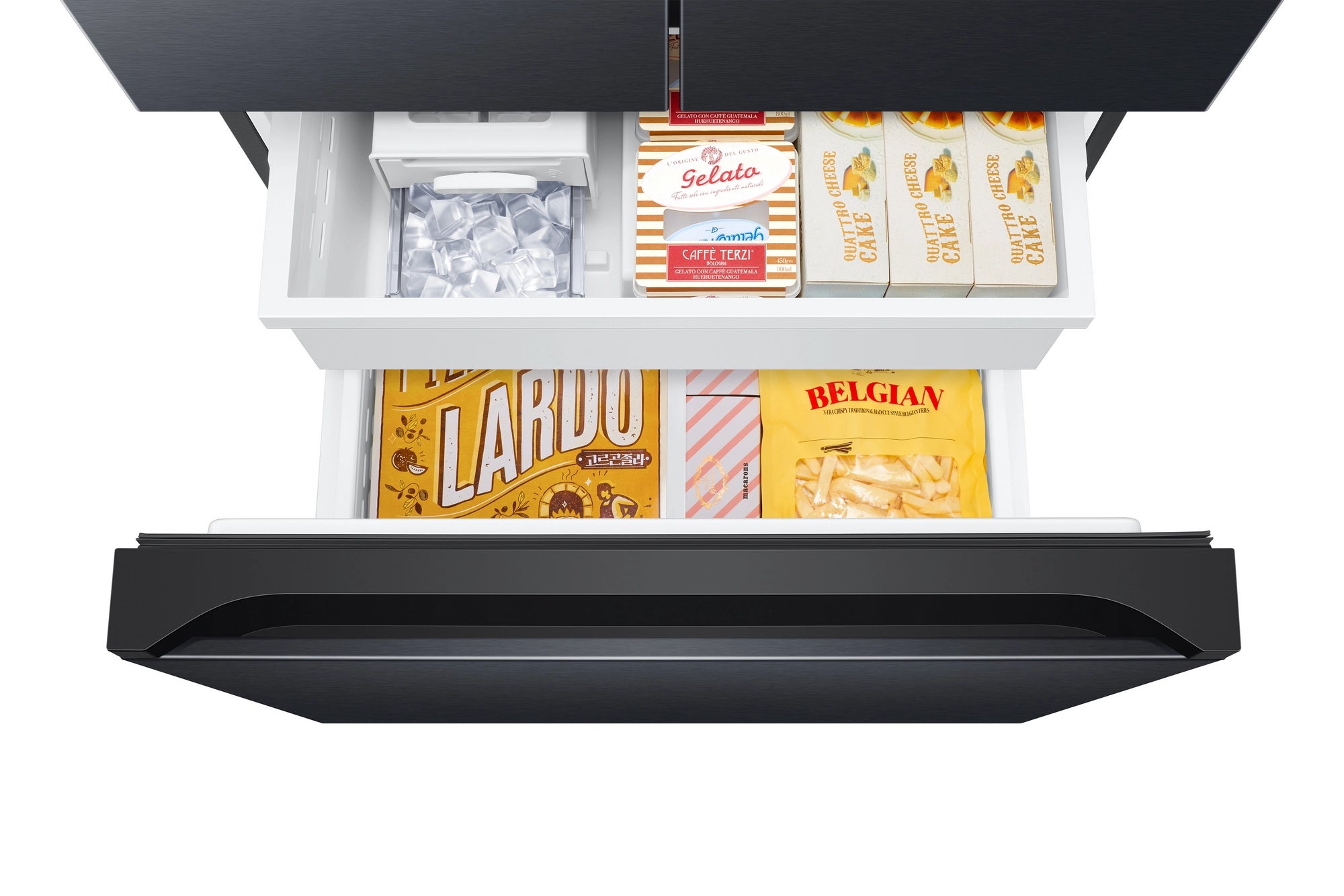 Samsung RF50C532EB1/EU 81.7cm American Fridge Freezer - Black