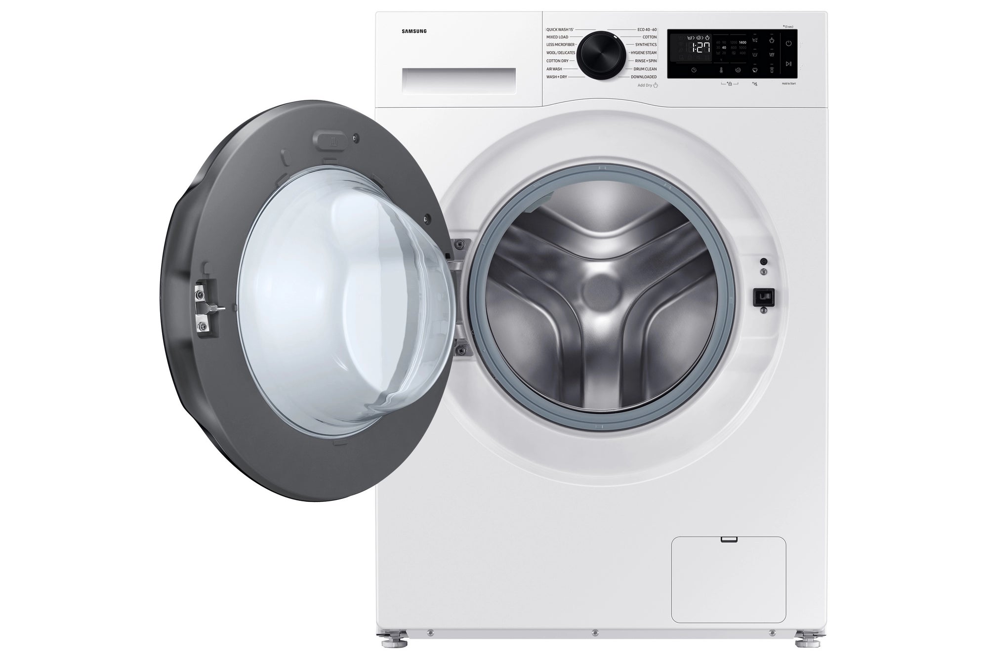 Samsung WD90DG5B15BEEU 9kg/6kg 1400 Spin Washer Dryer - White