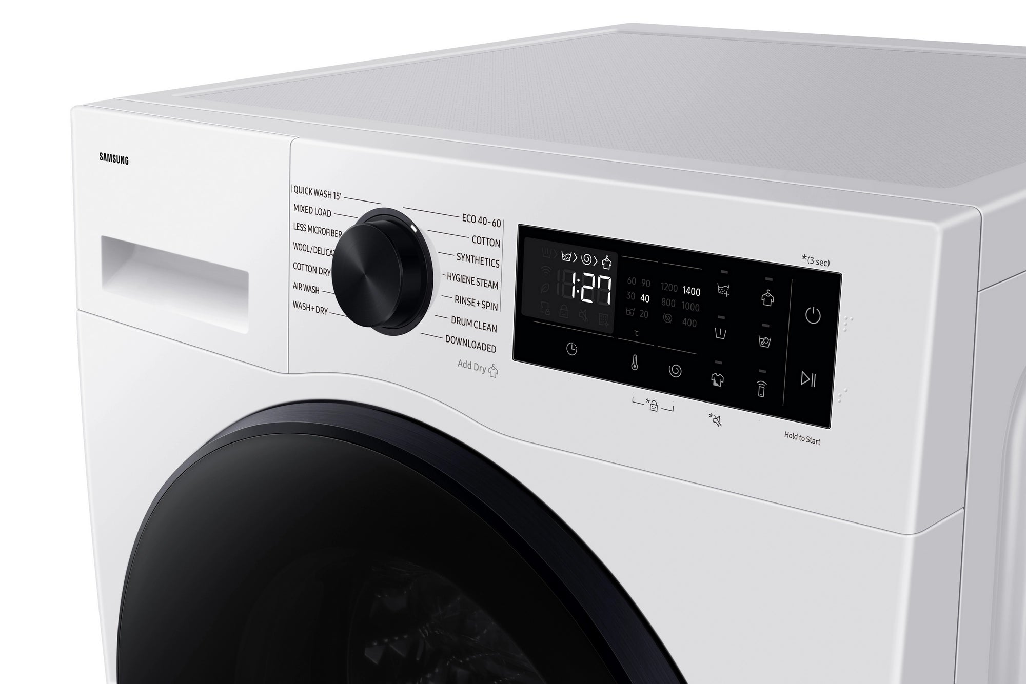 Samsung WD90DG5B15BEEU 9kg/6kg 1400 Spin Washer Dryer - White