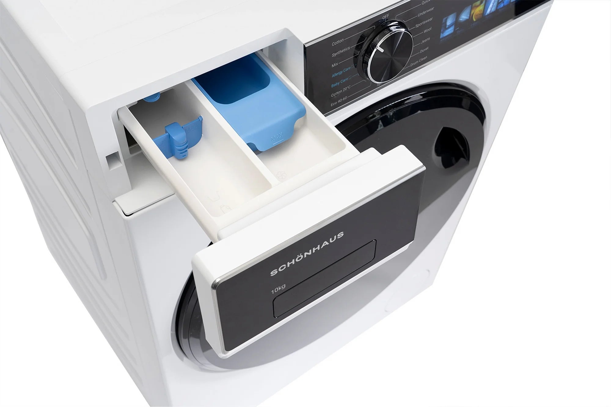 Schonhaus WMSF011014AW 10kg 1400 Spin Washing Machine - White