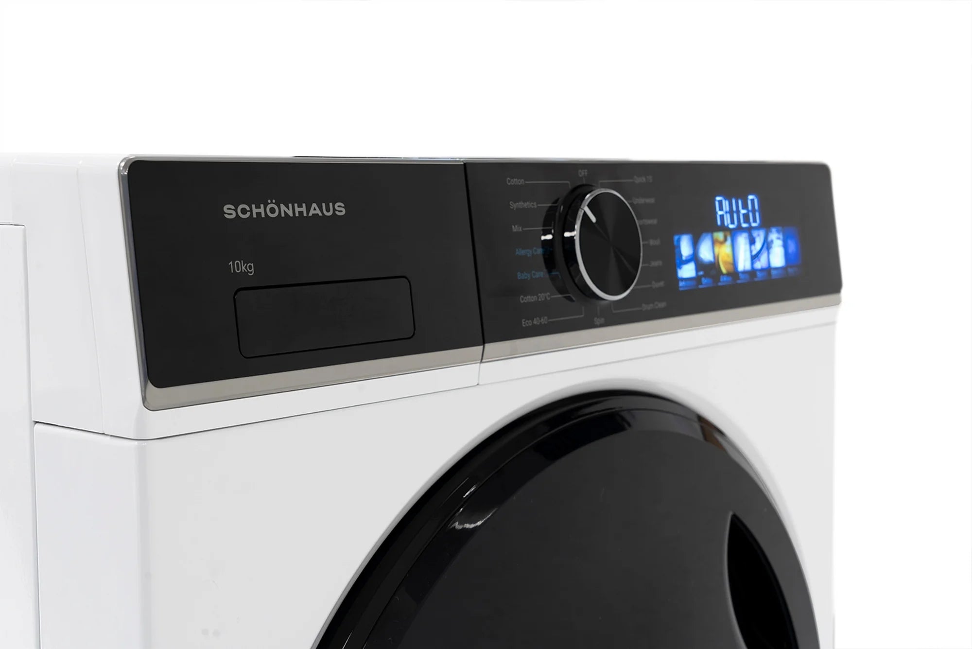 Schonhaus WMSF011014AW 10kg 1400 Spin Washing Machine - White