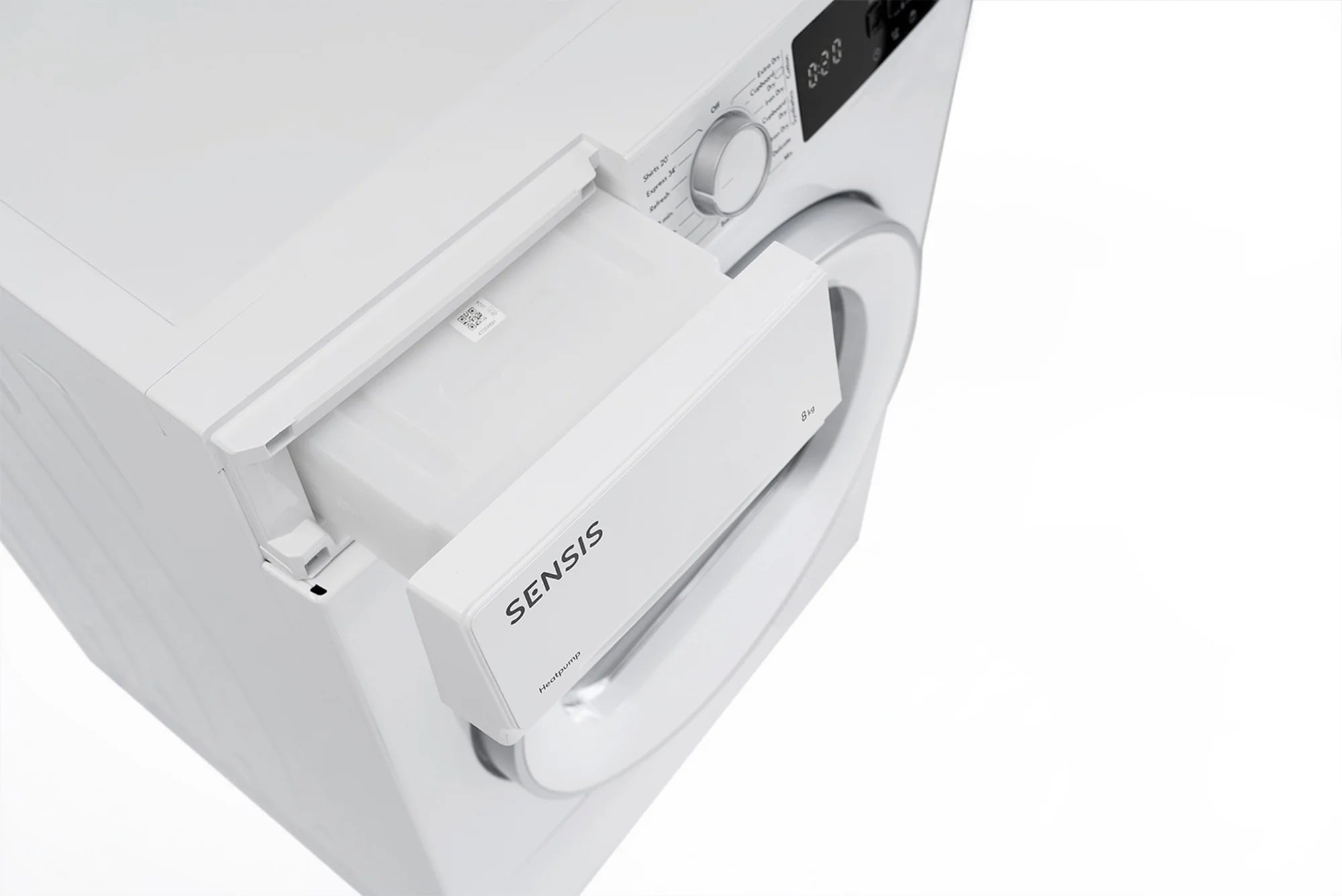 Sensis TDHF018A2W 8kg Heat Pump Tumble Dryer - White