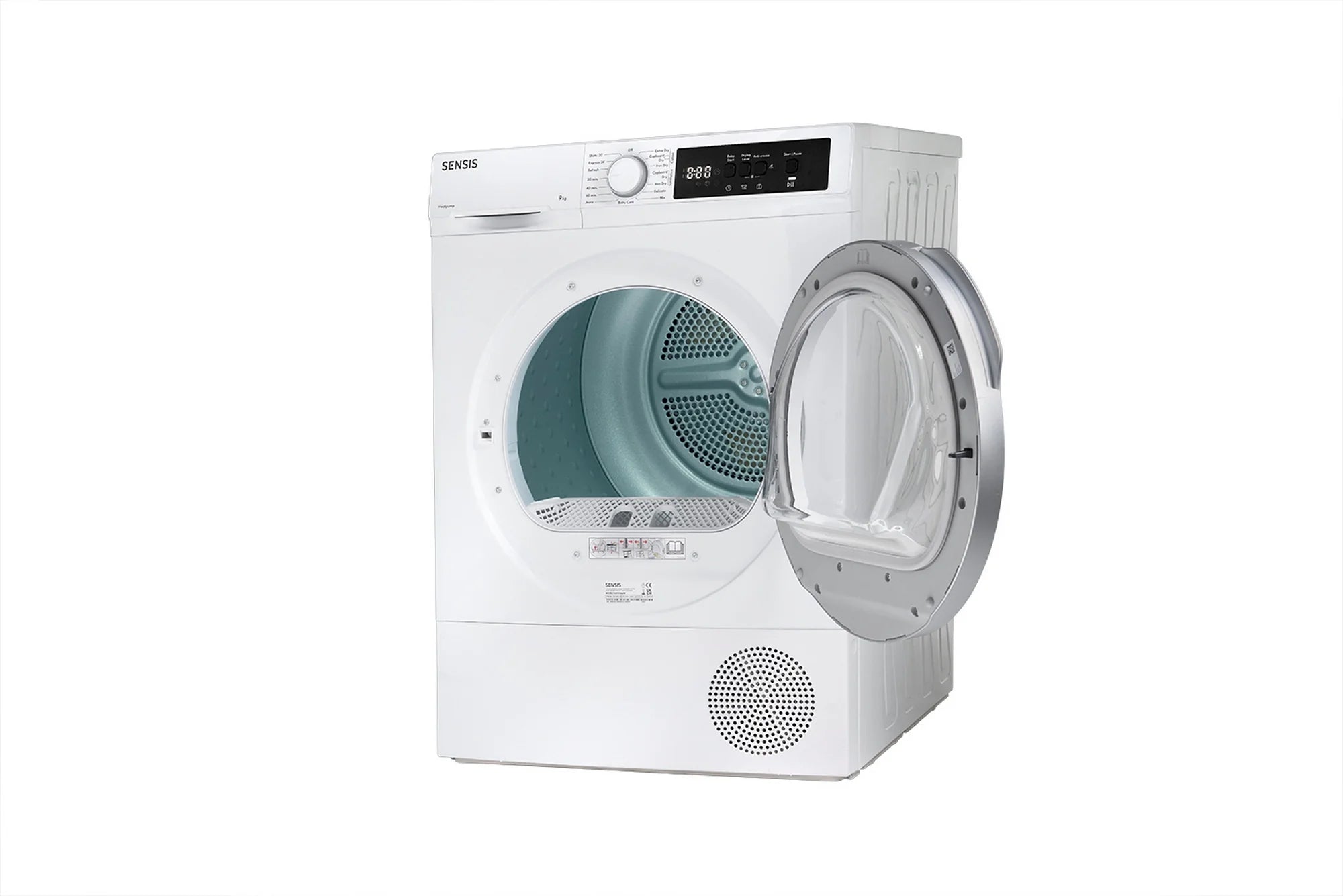 Sensis TDHF019A2W 9kg Heat Pump Tumble Dryer - White