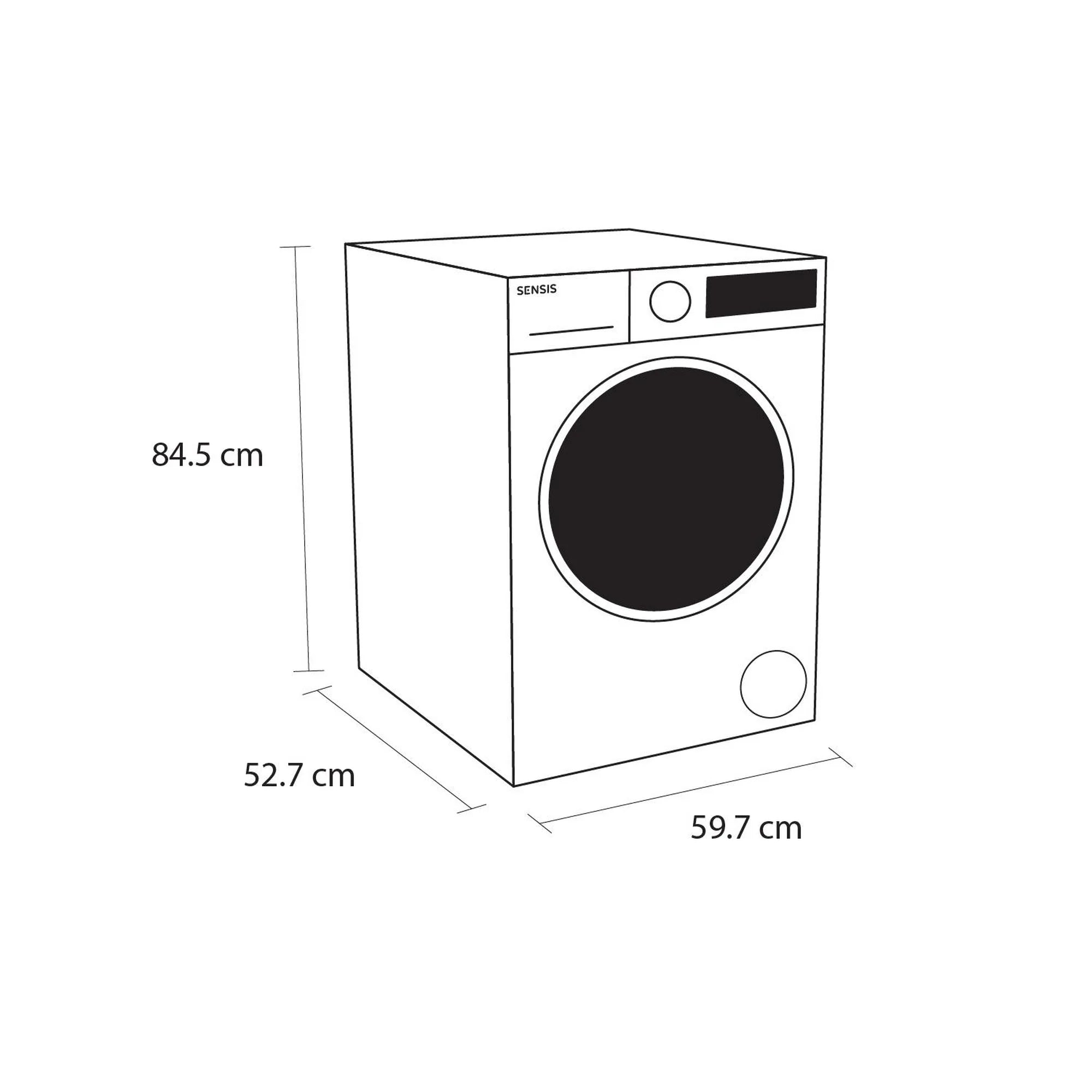 Sensis WDF018514AW 8kg/5kg Washer Dryer - White