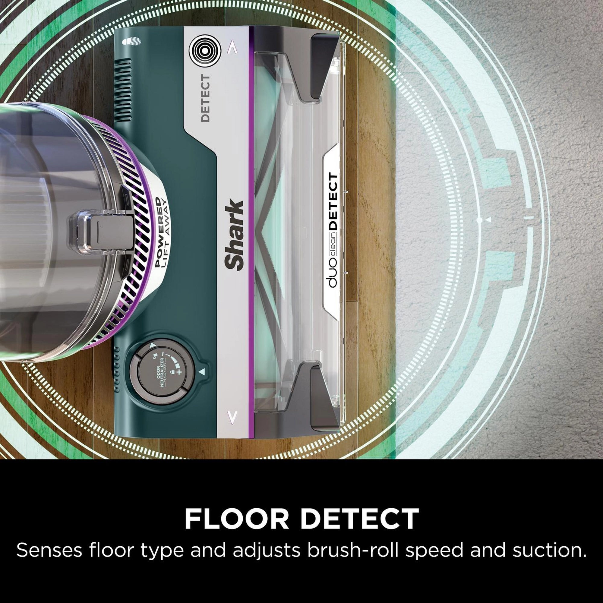 Shark AZ3900UKT PowerDetect Powered Lift-Away Upright Vacuum Cleaner - Dark Teal