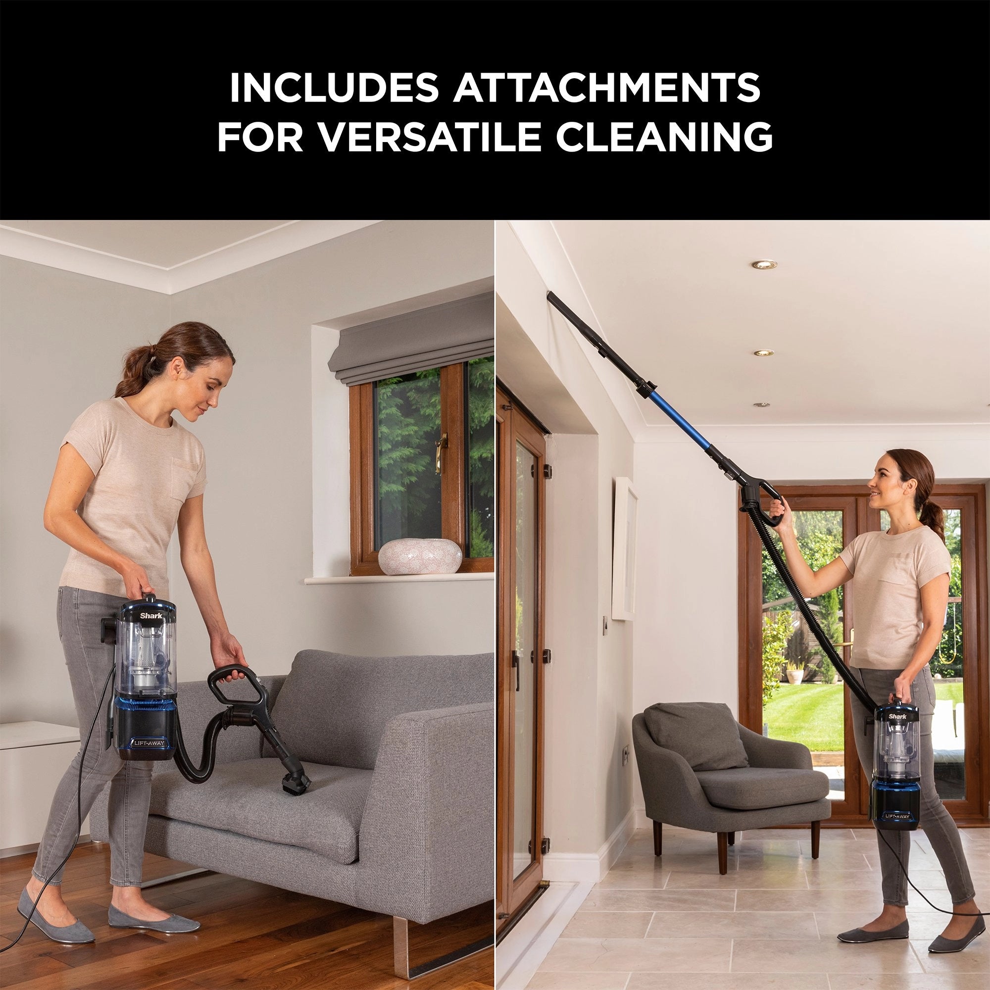 Shark NV602UK Lift-Away Upright Vacuum Cleaner - Blue