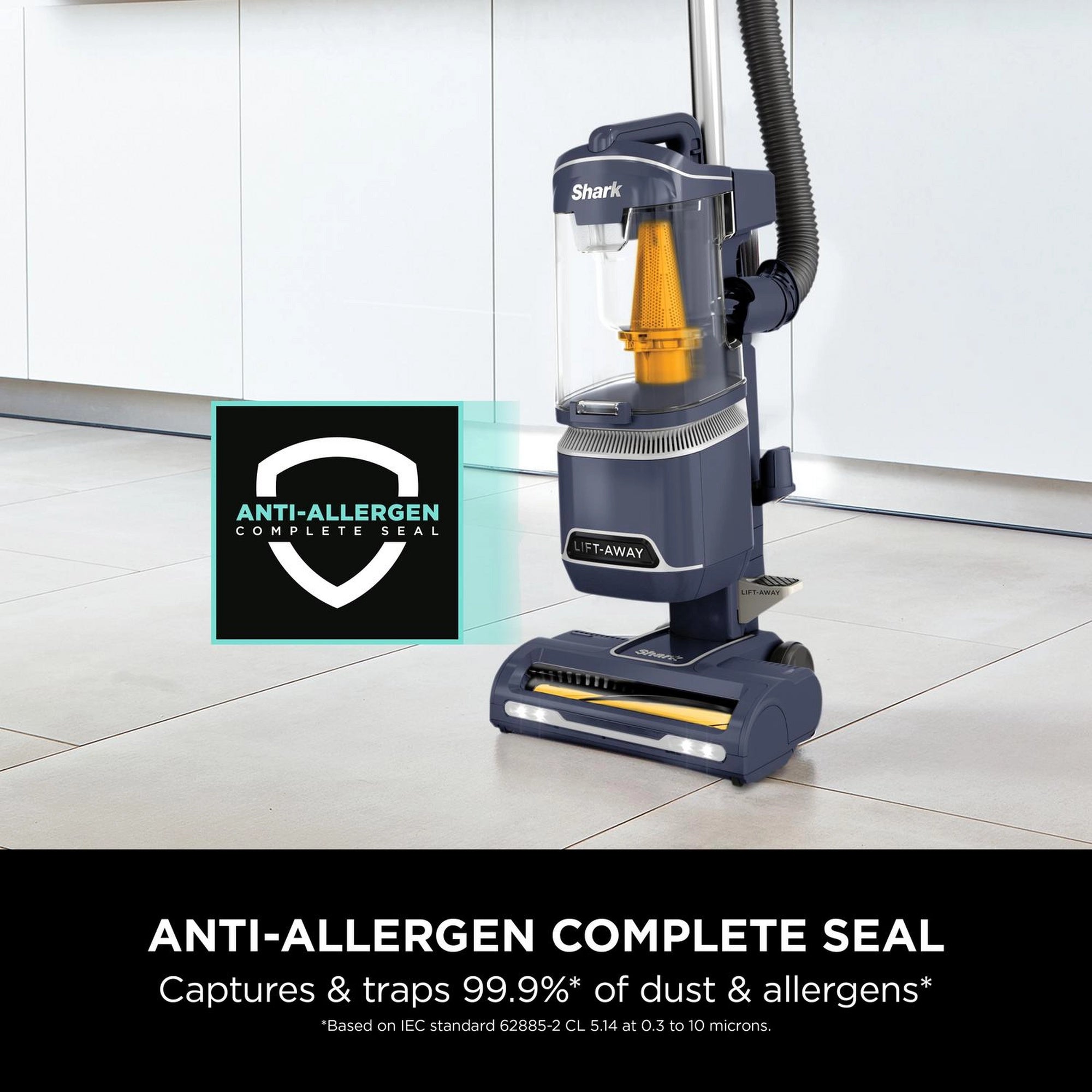 Shark NZ691UK Anti Hair Wrap Upright Vacuum Cleaner with Lift-Away - Royal Grey