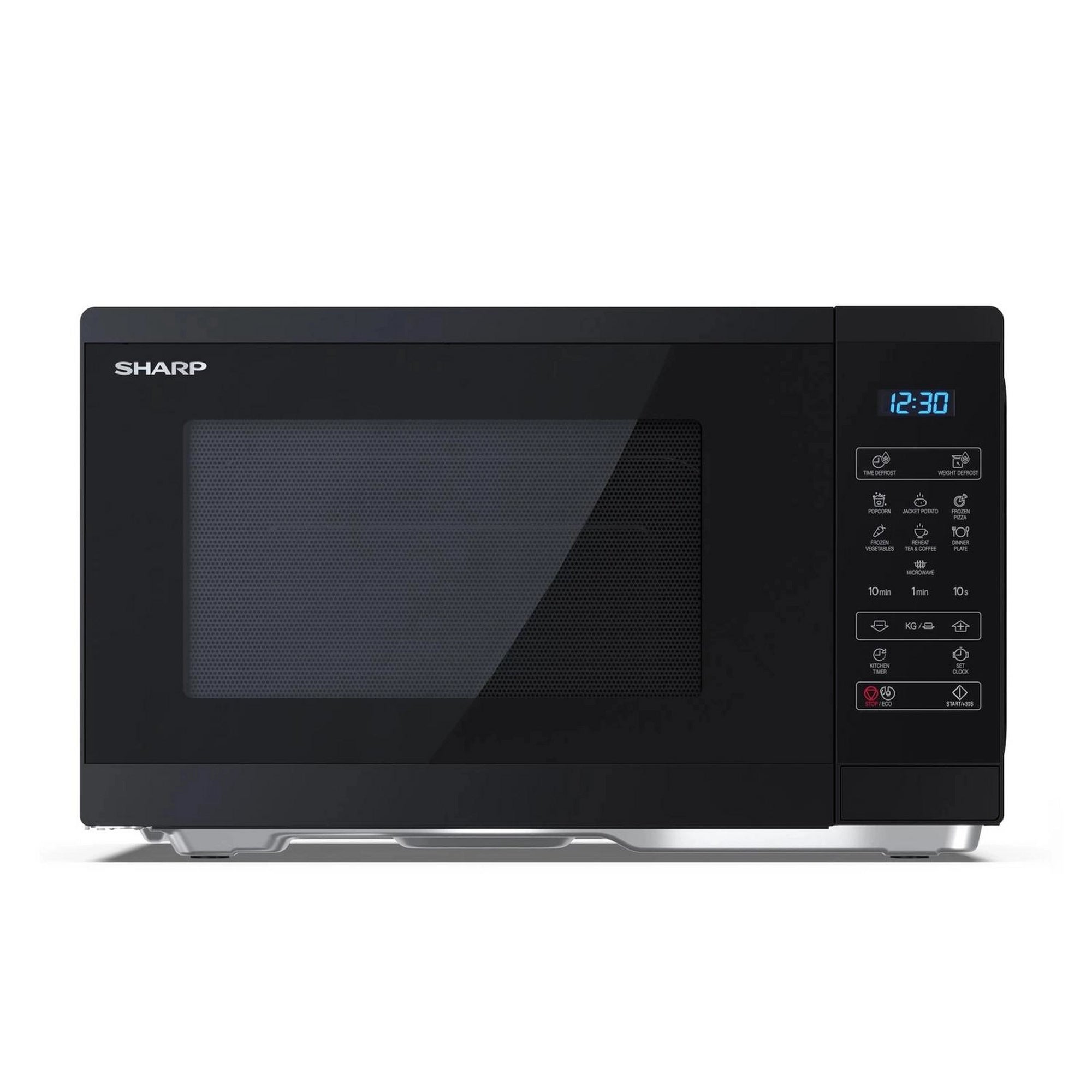 Sharp YC-MS252AU-B 25 Litres Microwave Oven - Black
