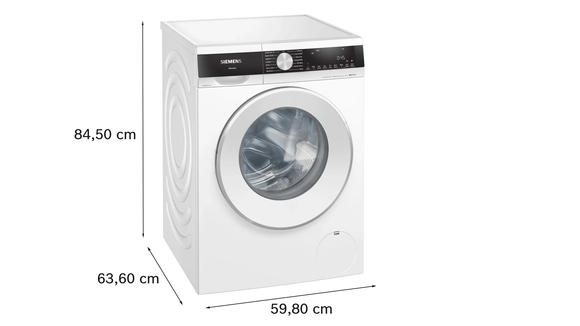 Siemens extraKlasse WG56G2Z1GB 10kg 1600 Spin Washing Machine - White